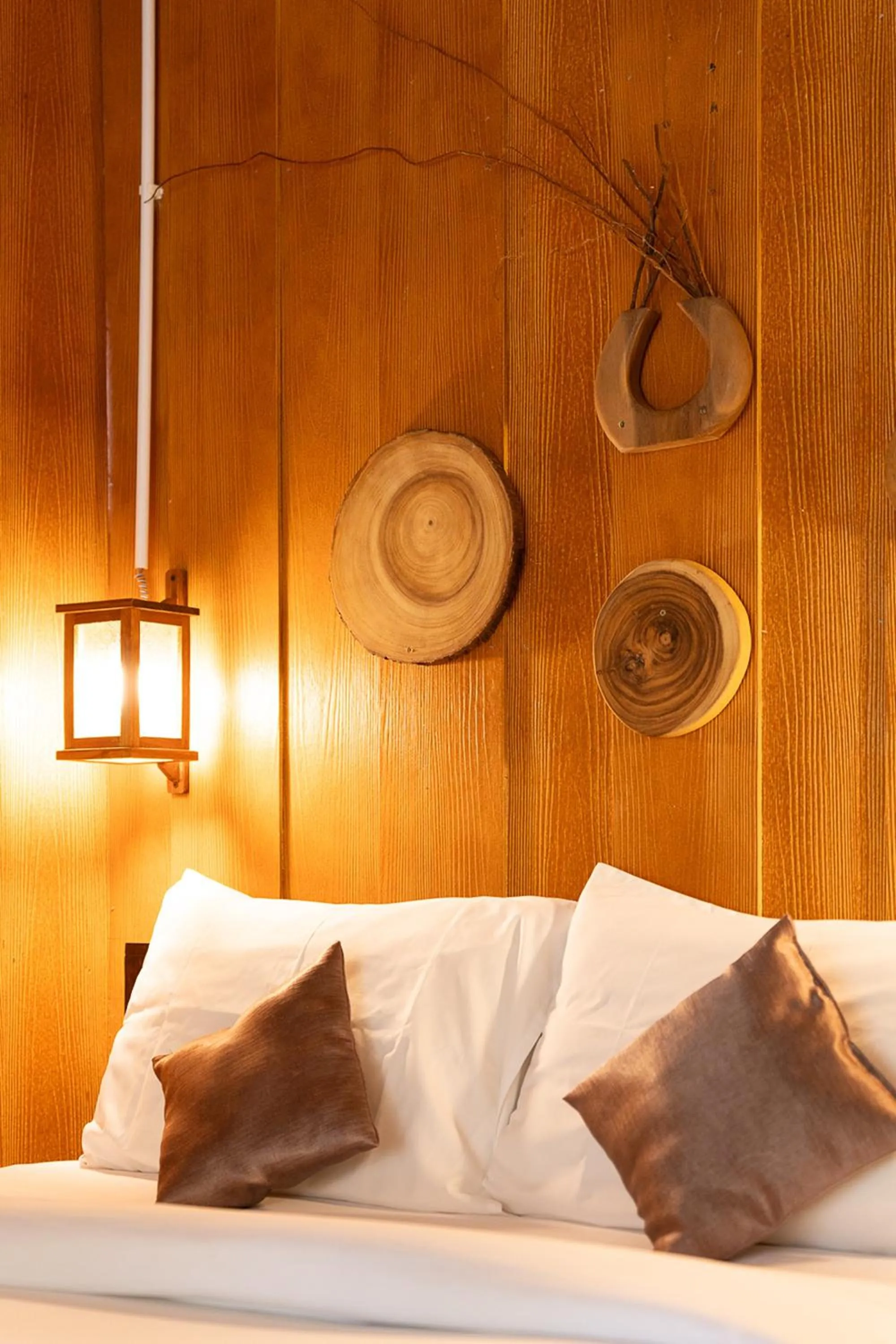 Bed in Monruamsuk Homestay Cafe and Bistro