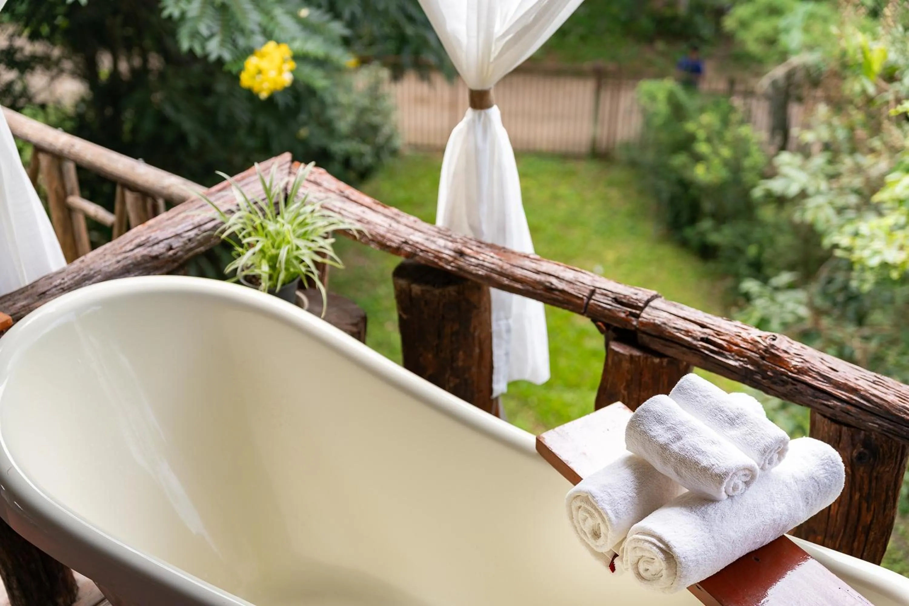 towels in Monruamsuk Homestay Cafe and Bistro