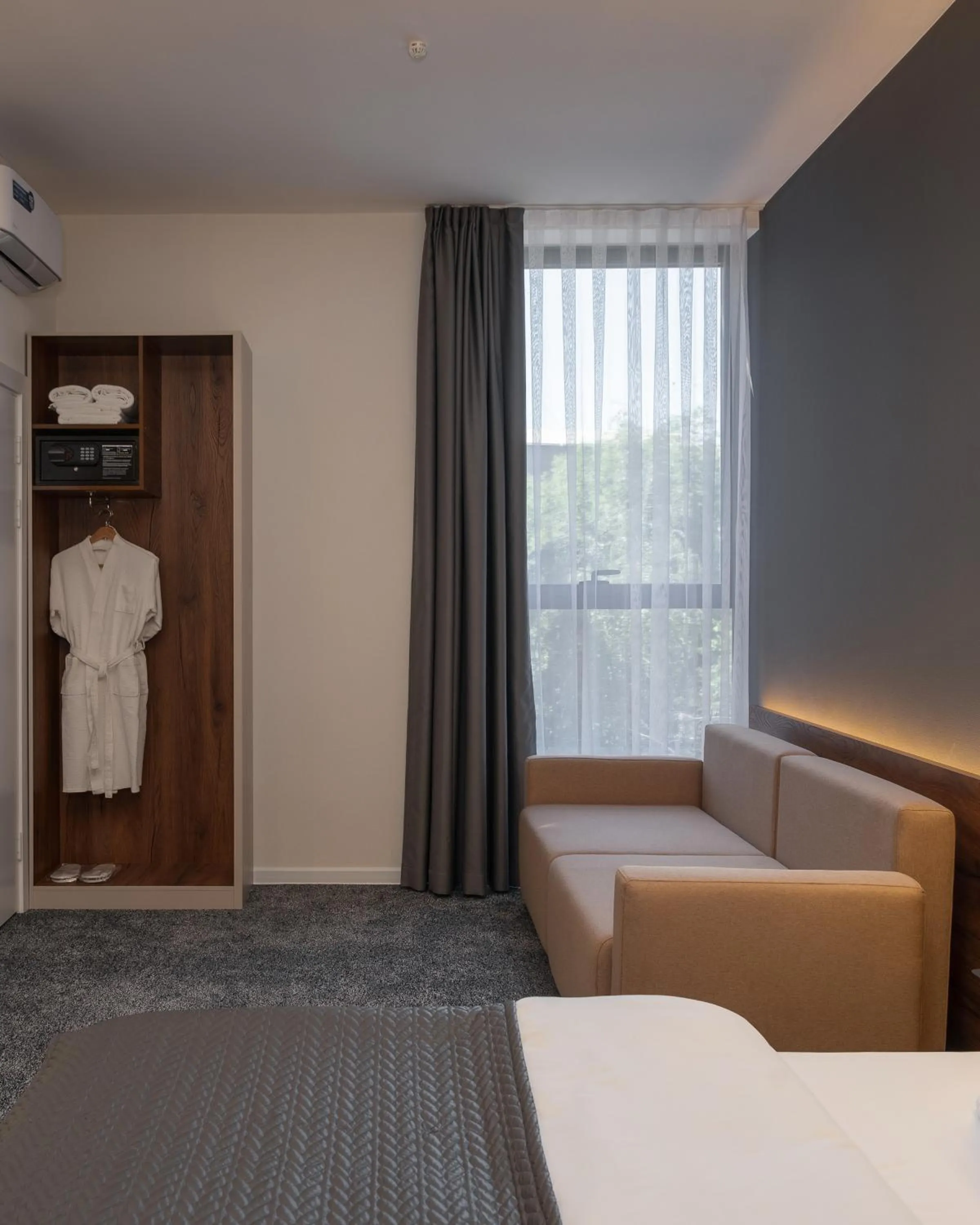 Bed in Duo Hotel by Futuro