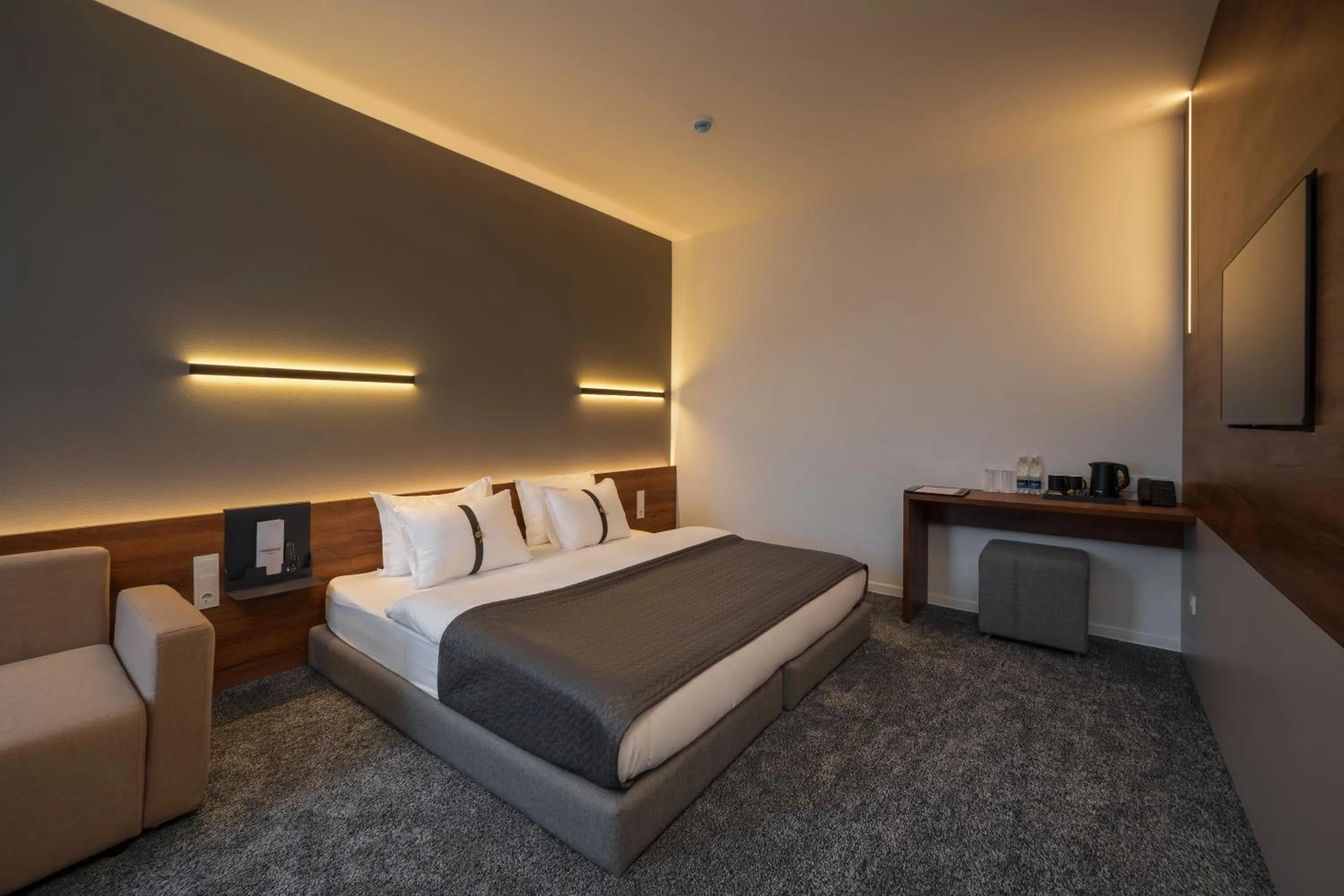 Bed in Duo Hotel by Futuro