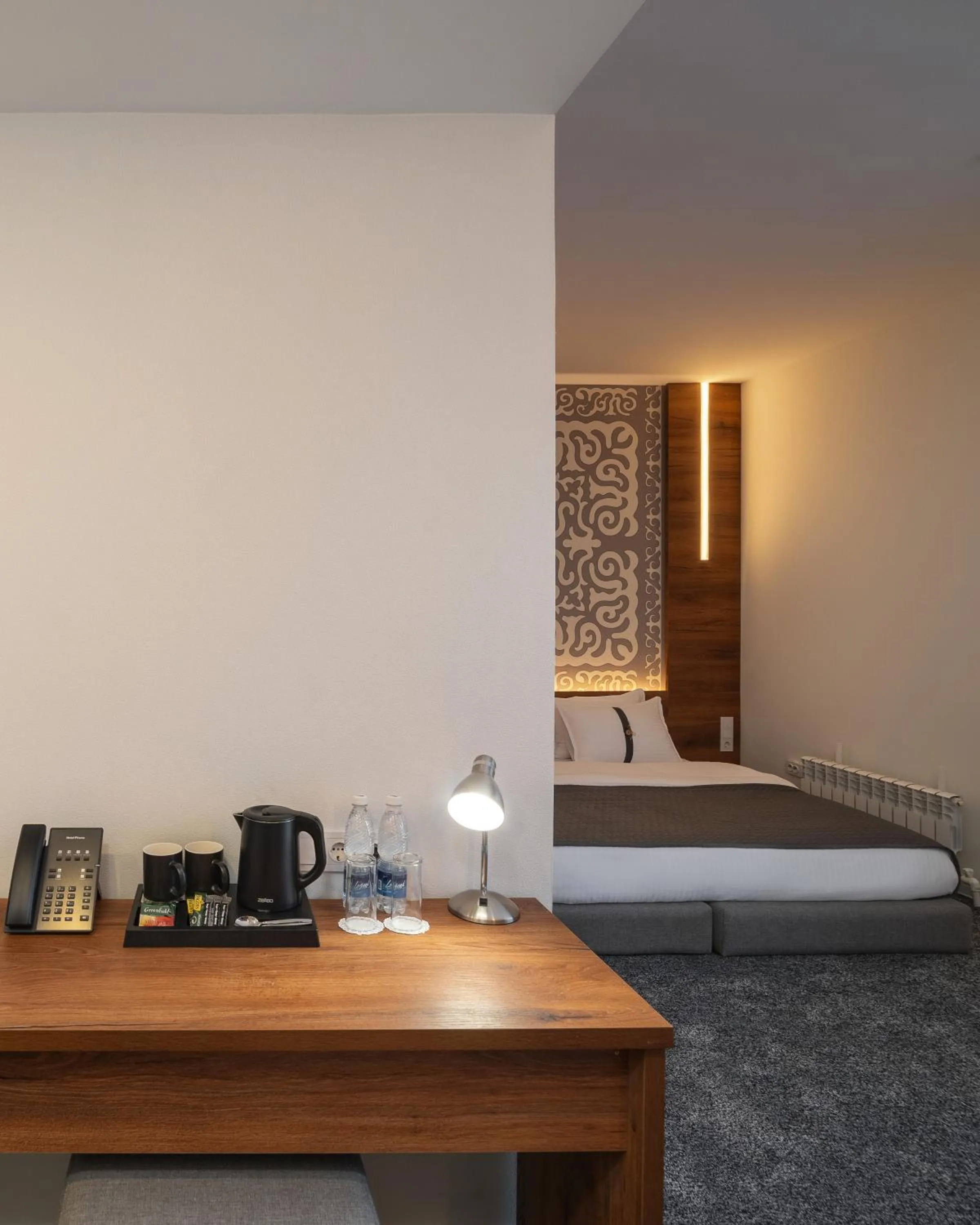 Bed in Duo Hotel by Futuro