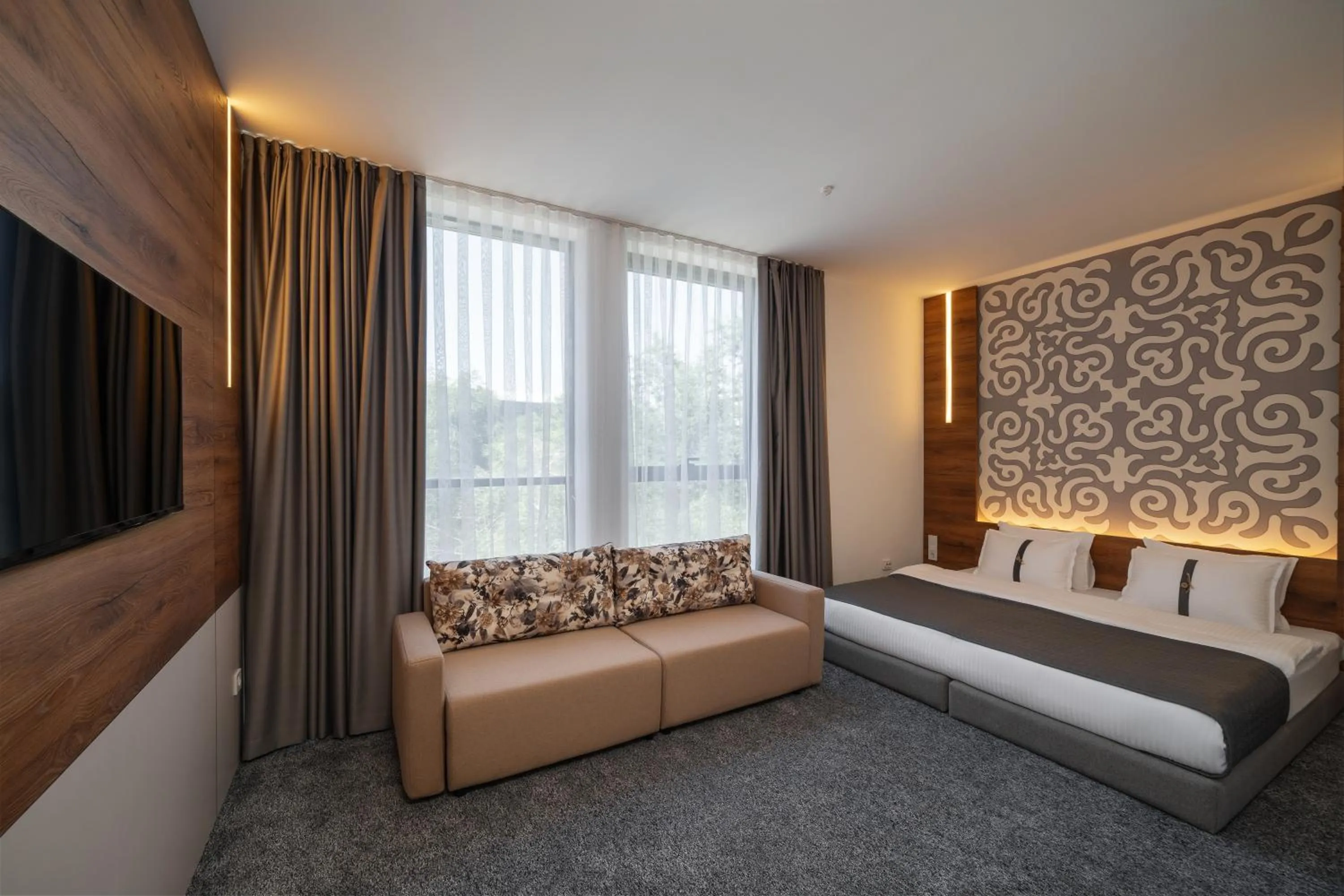 Bed in Duo Hotel by Futuro