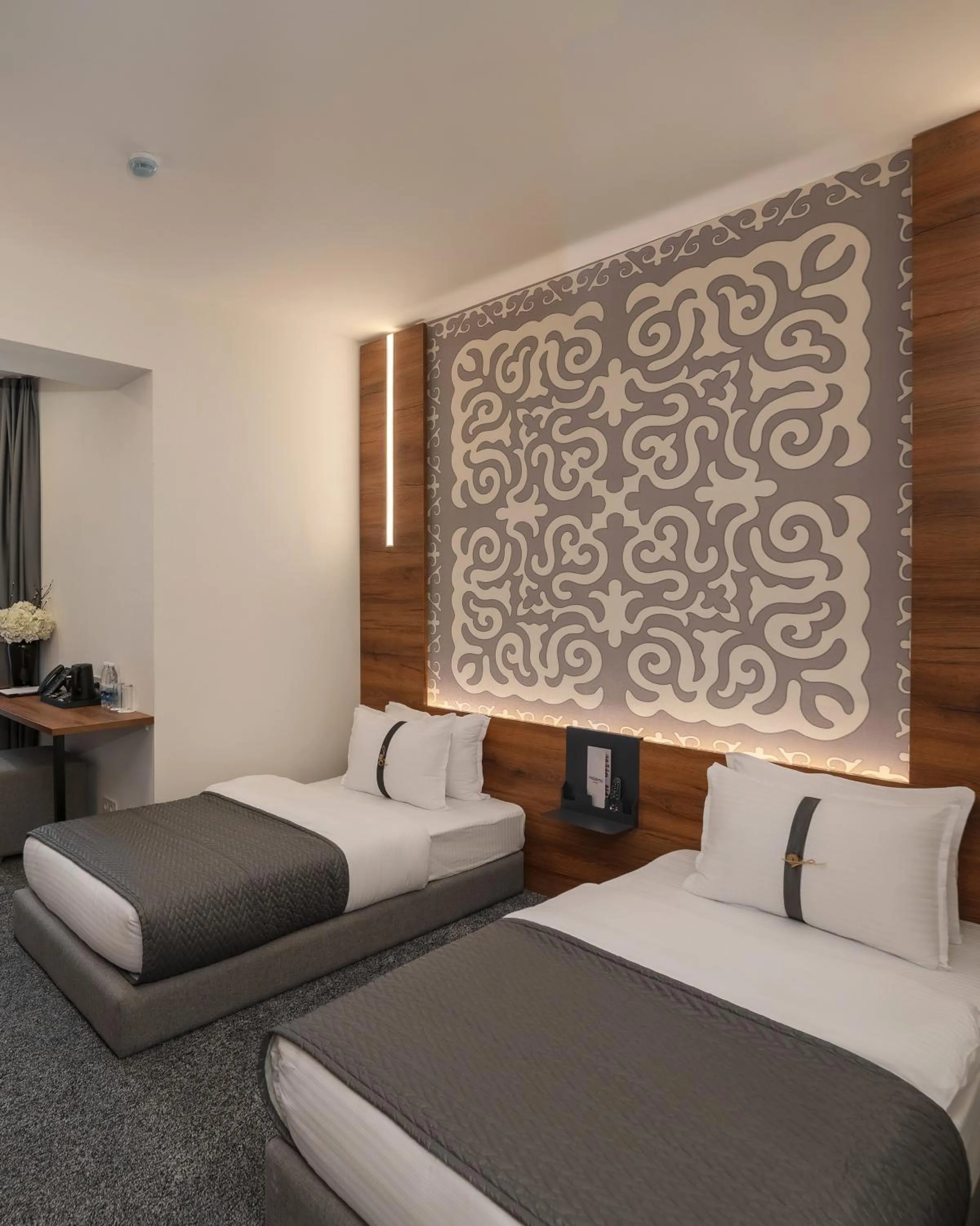 Bed in Duo Hotel by Futuro