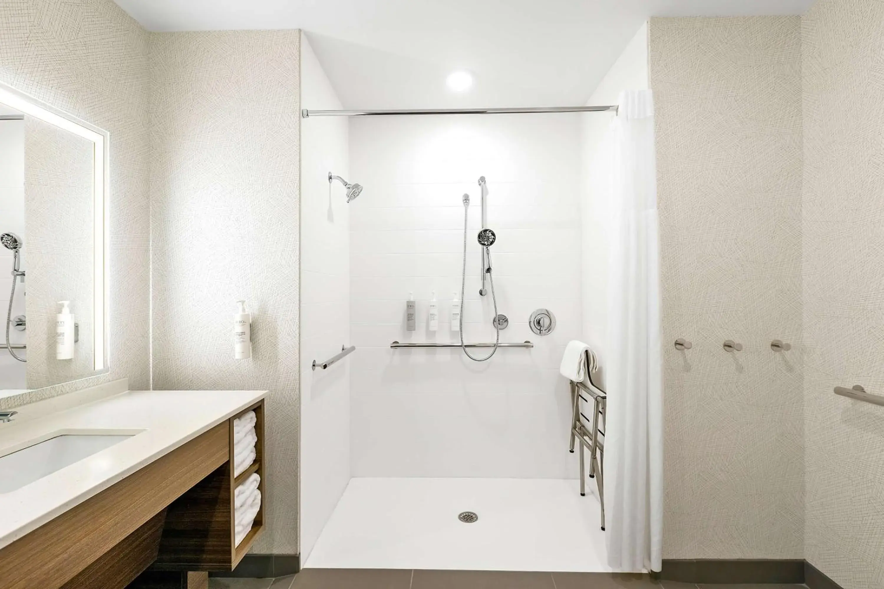 Bathroom in Home2 Suites By Hilton Hendersonville Bathroom in Home2 Suites By Hilton Hendersonville