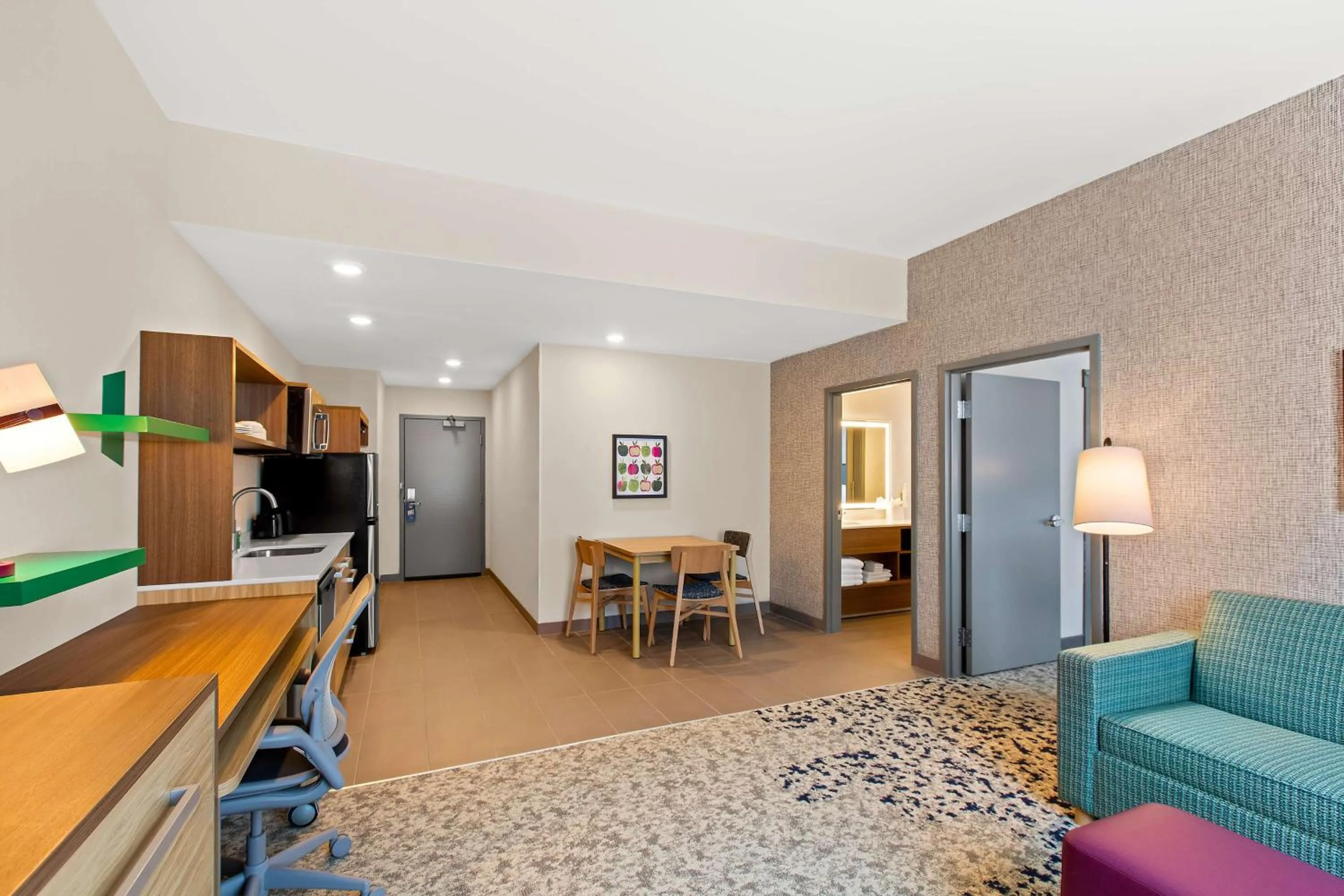 Photo of the whole room in Home2 Suites By Hilton Hendersonville