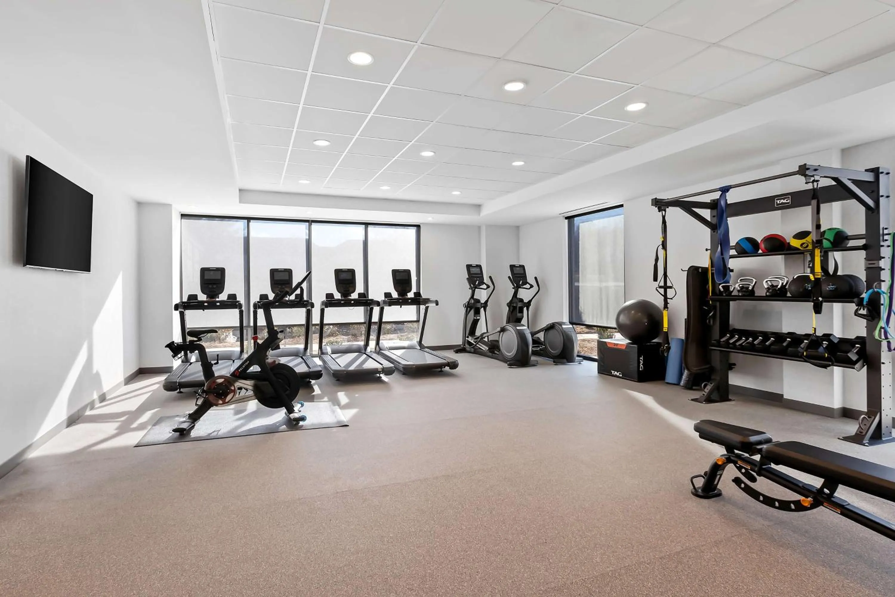 Fitness centre/facilities in Home2 Suites By Hilton Hendersonville