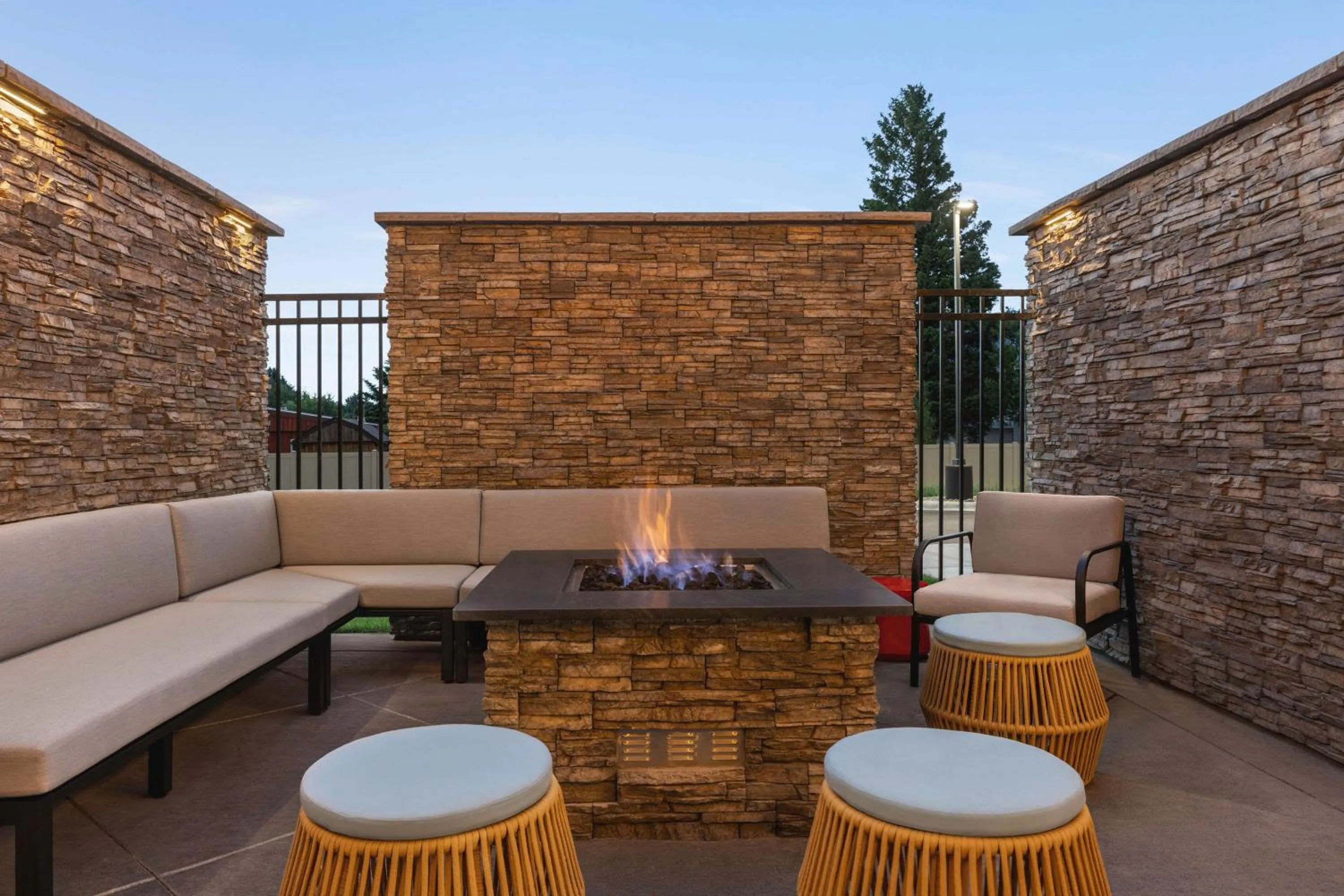 Patio in Home2 Suites Livingston Yellowstone