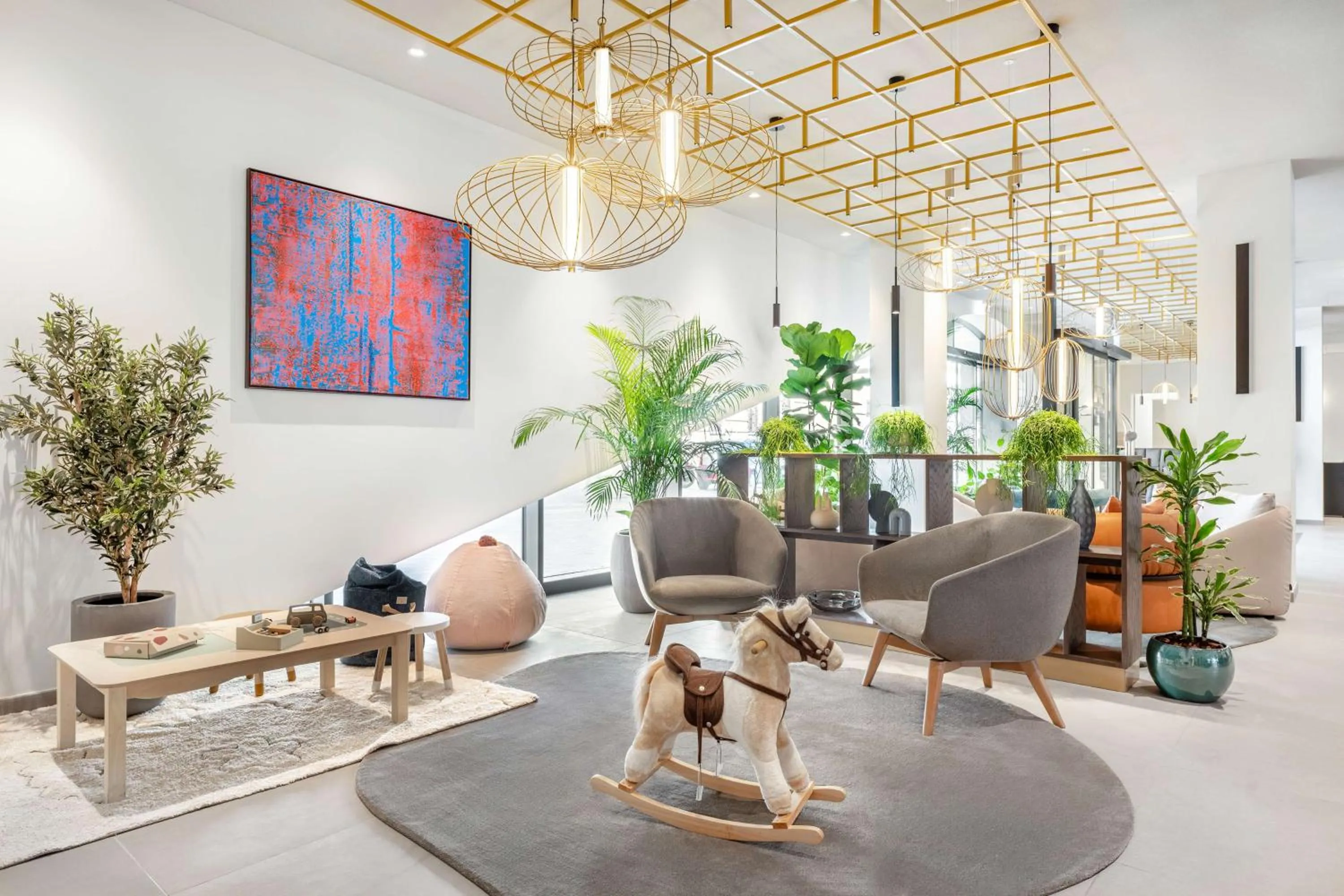 Lobby or reception in Hilton Garden Inn Debrecen City Center