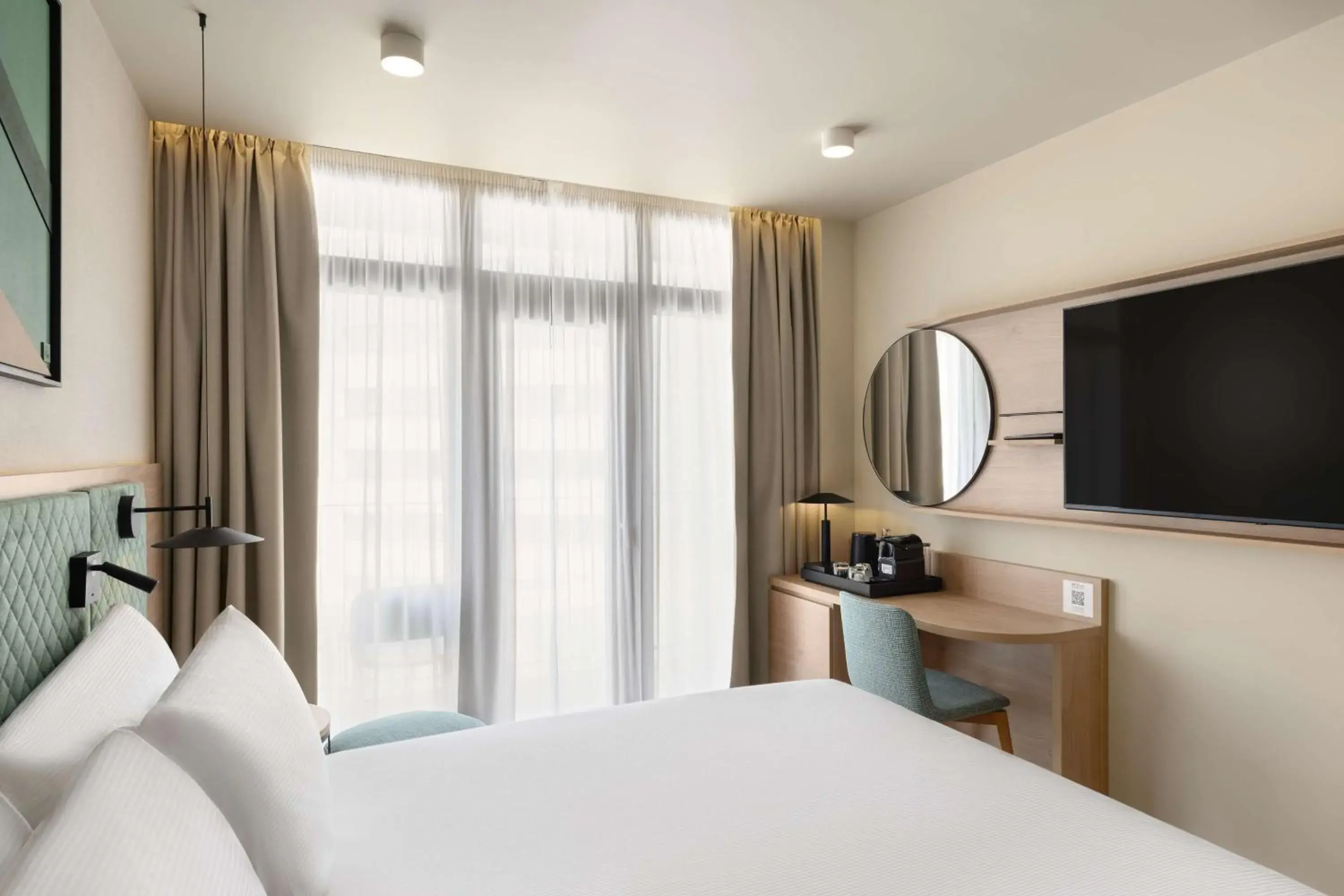 Bedroom, Bed in Hilton Garden Inn Debrecen City Center Bedroom, Bed in Hilton Garden Inn Debrecen City Center