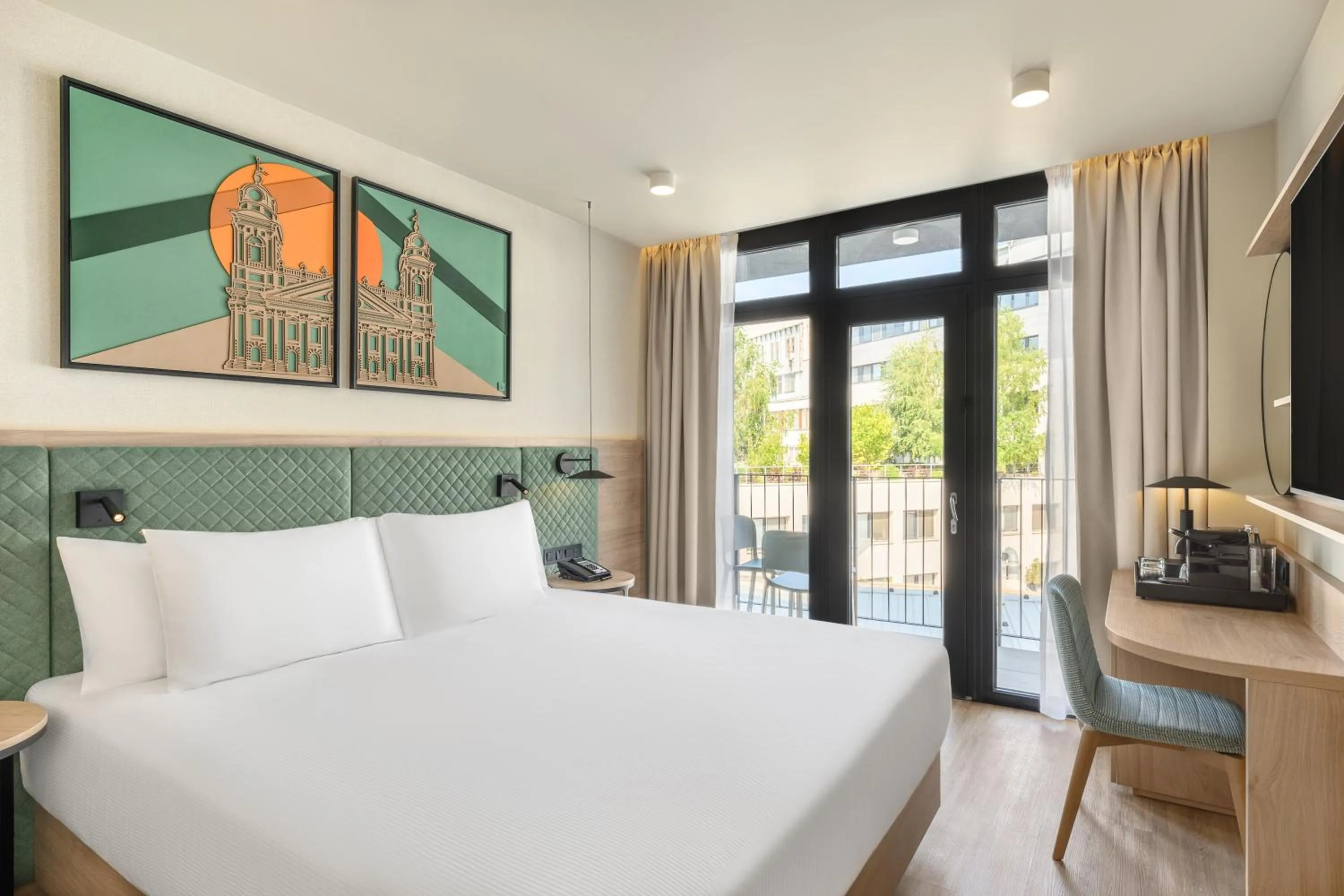 Bedroom, Bed in Hilton Garden Inn Debrecen City Center