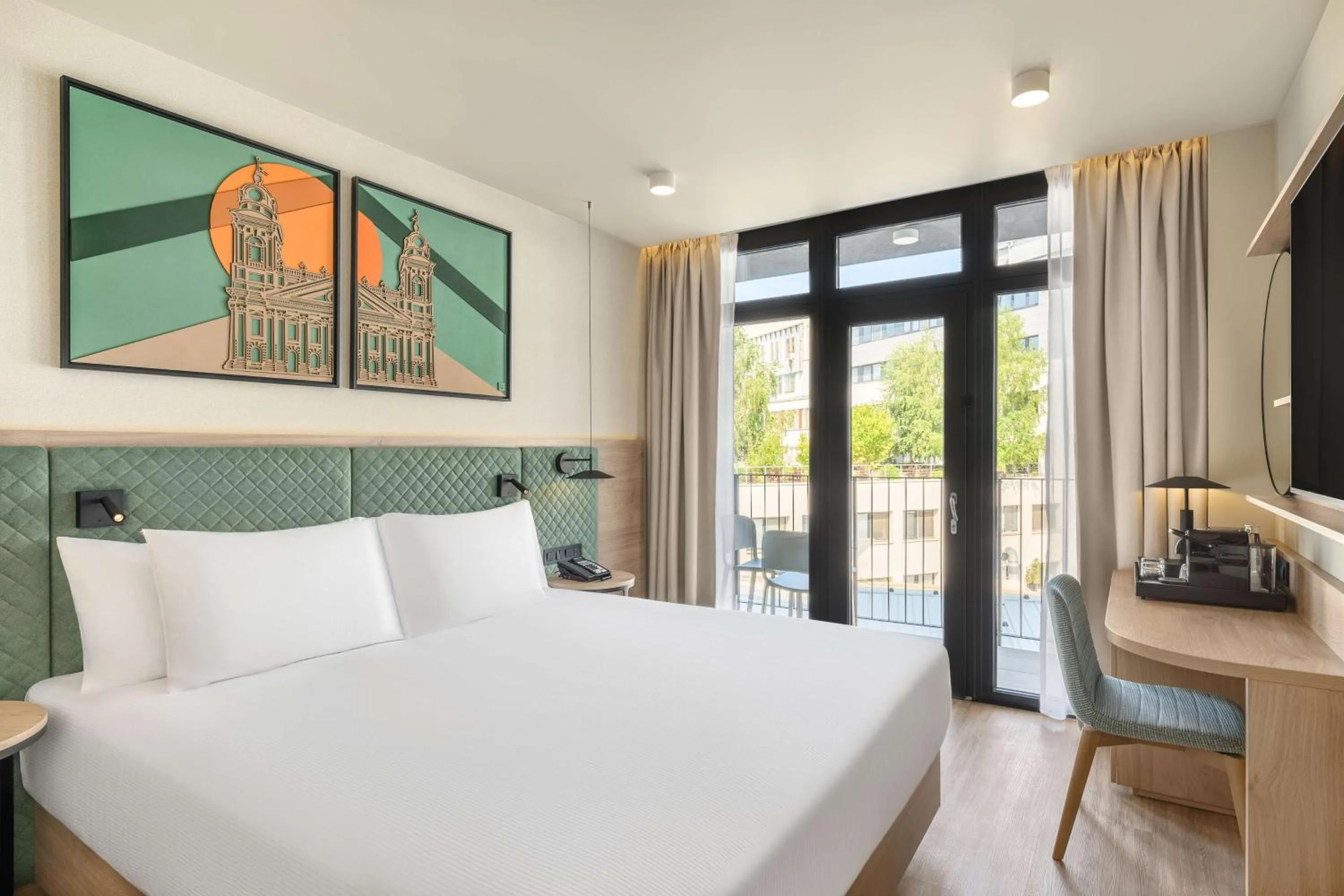 Bed in Hilton Garden Inn Debrecen City Center