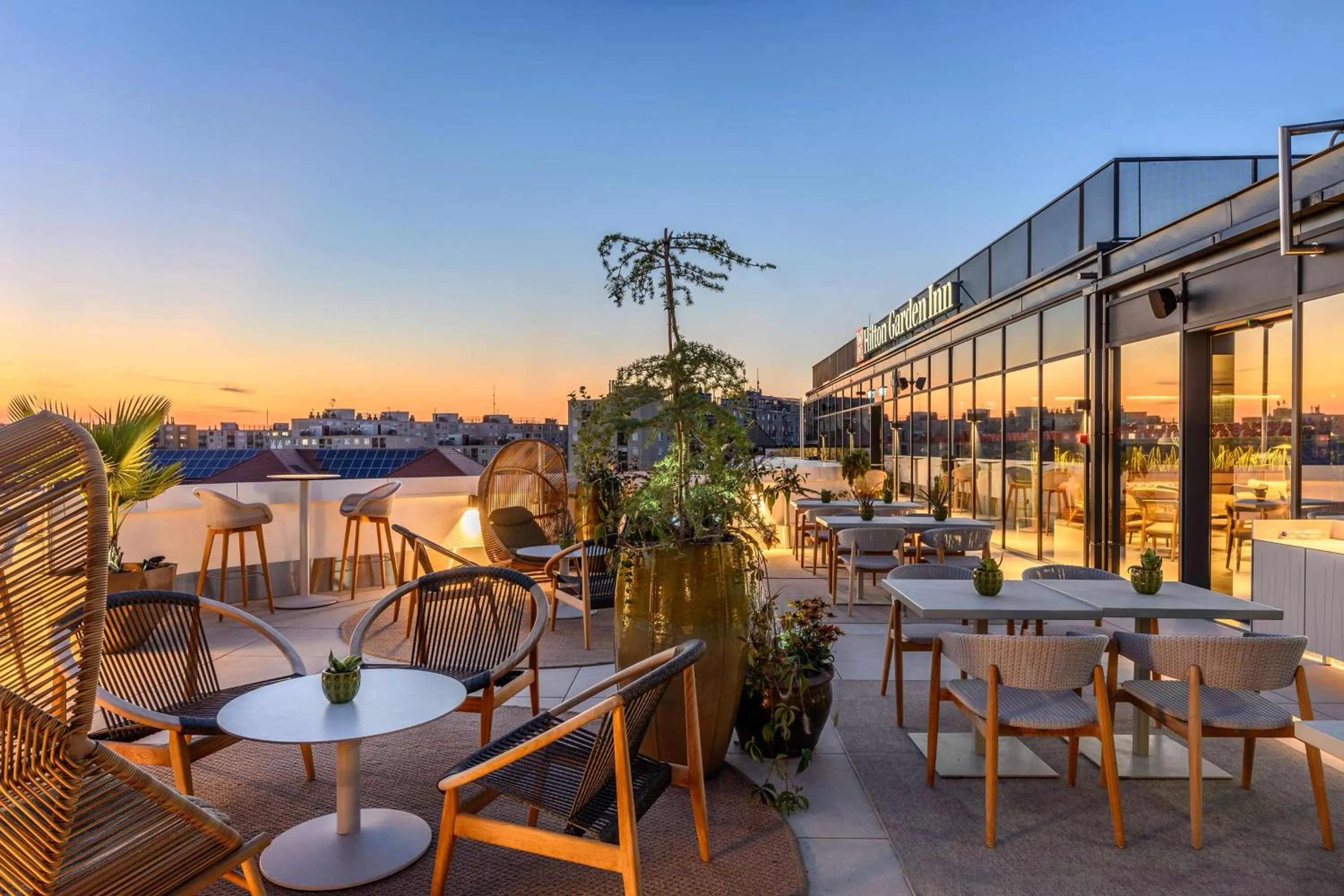 Restaurant/places to eat in Hilton Garden Inn Debrecen City Center