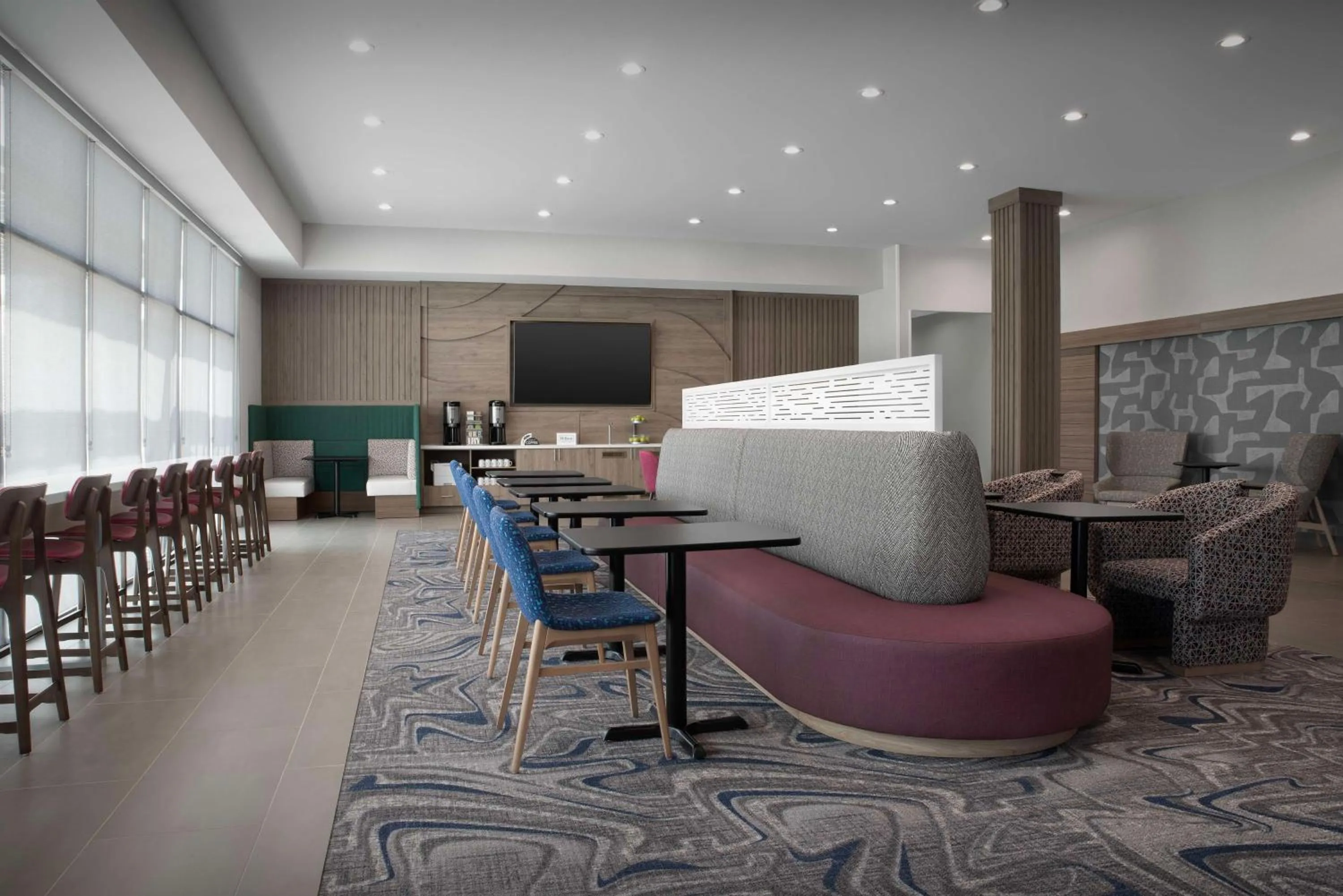 Lobby or reception in Home2 Suites By Hilton Athens I 65