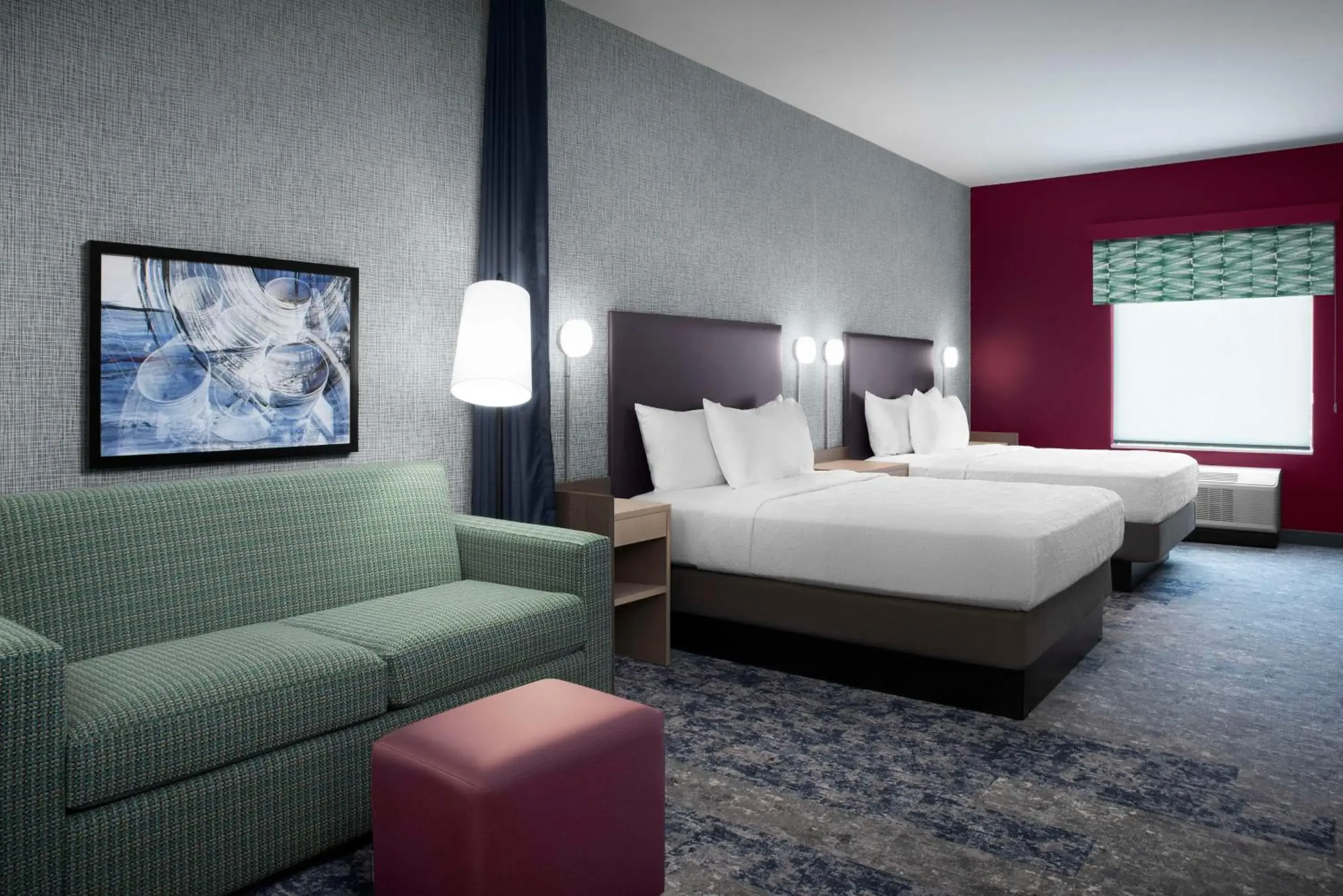 Studio Suite with Two Queen Beds - Hearing Access in Home2 Suites By Hilton Athens I 65 Studio Suite with Two Queen Beds - Hearing Access in Home2 Suites By Hilton Athens I 65