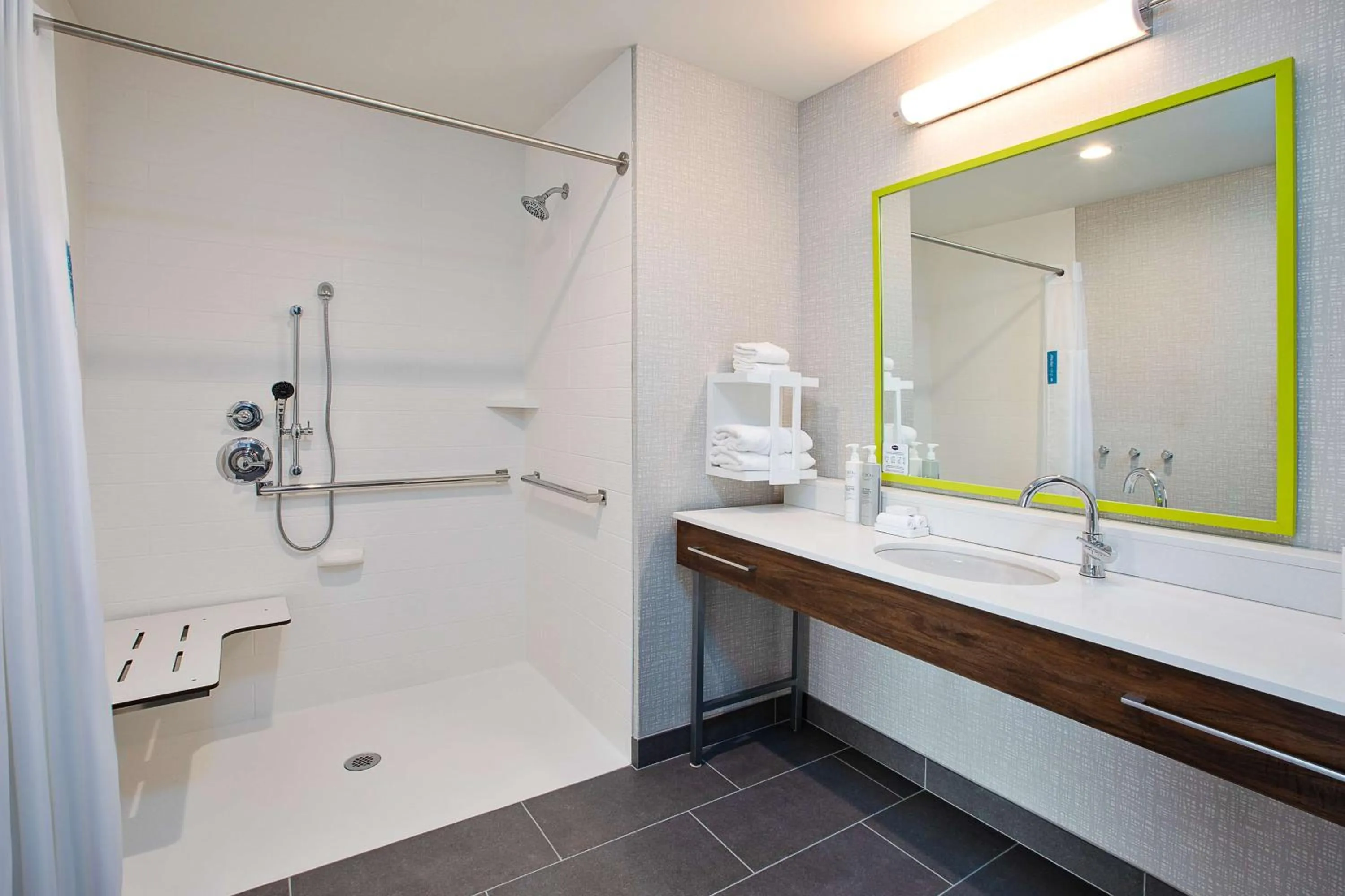 Bathroom in Hampton Inn & Suites By Hilton Indianapolis South Greenwood