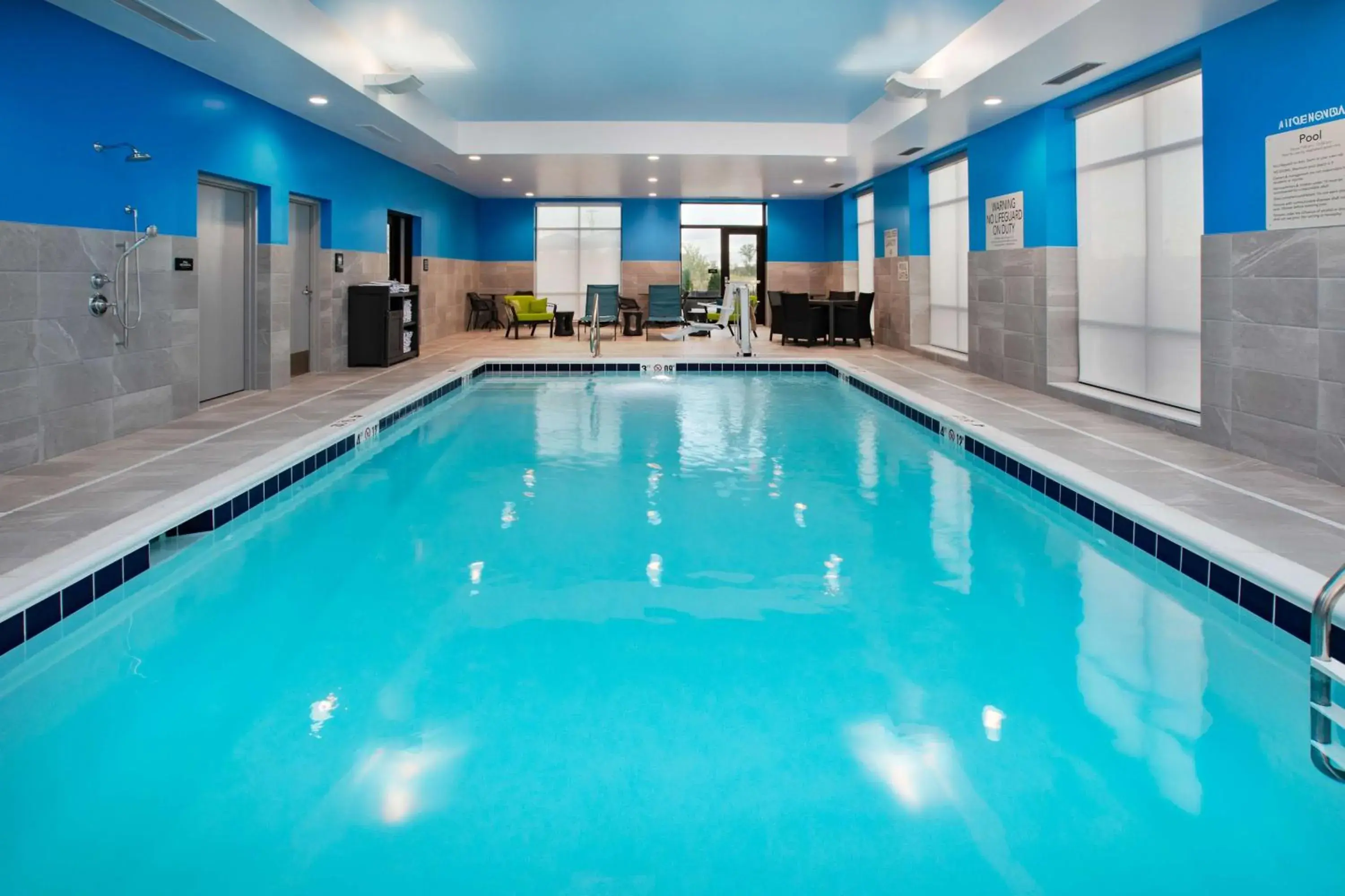 Pool view in Hampton Inn & Suites By Hilton Indianapolis South Greenwood Pool view in Hampton Inn & Suites By Hilton Indianapolis South Greenwood