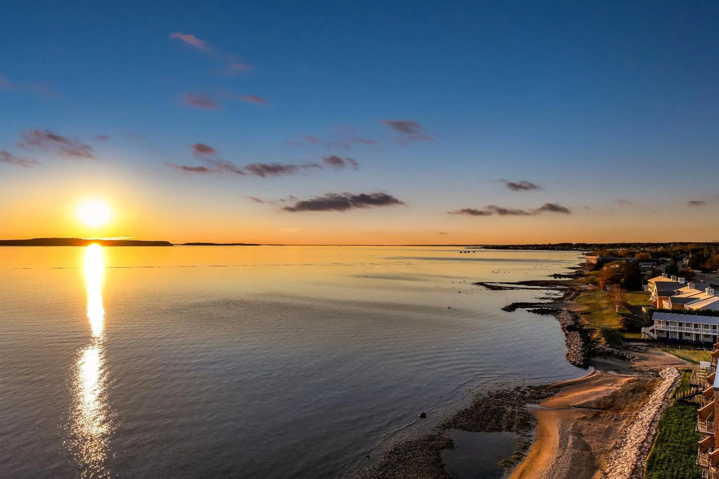 Lake view in Hampton Inn St Ignace Lakefront Mackinac Lake view in Hampton Inn St Ignace Lakefront Mackinac