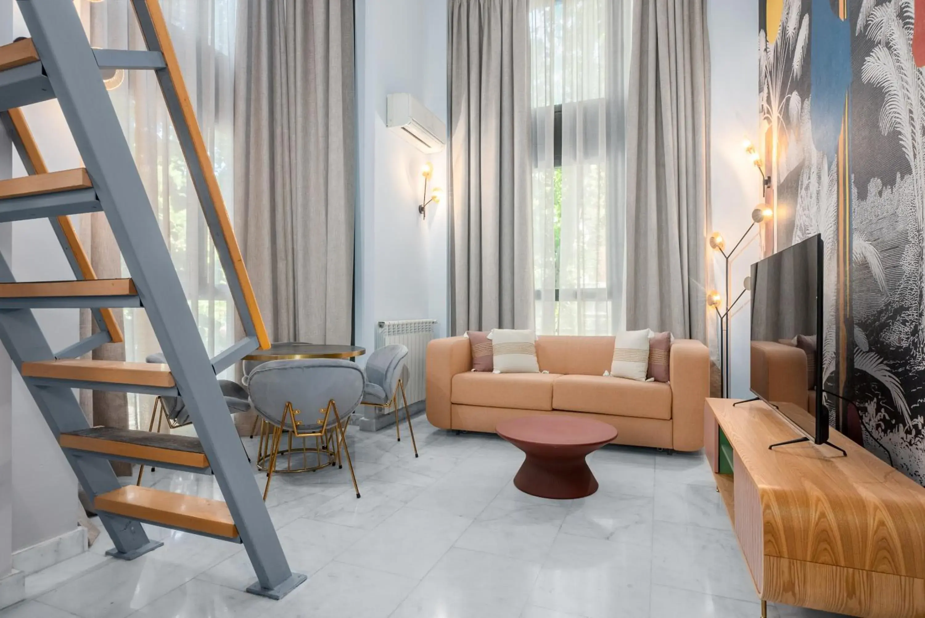 Living room in Smartr Madrid Las Ventas Living room in Smartr Madrid Las Ventas