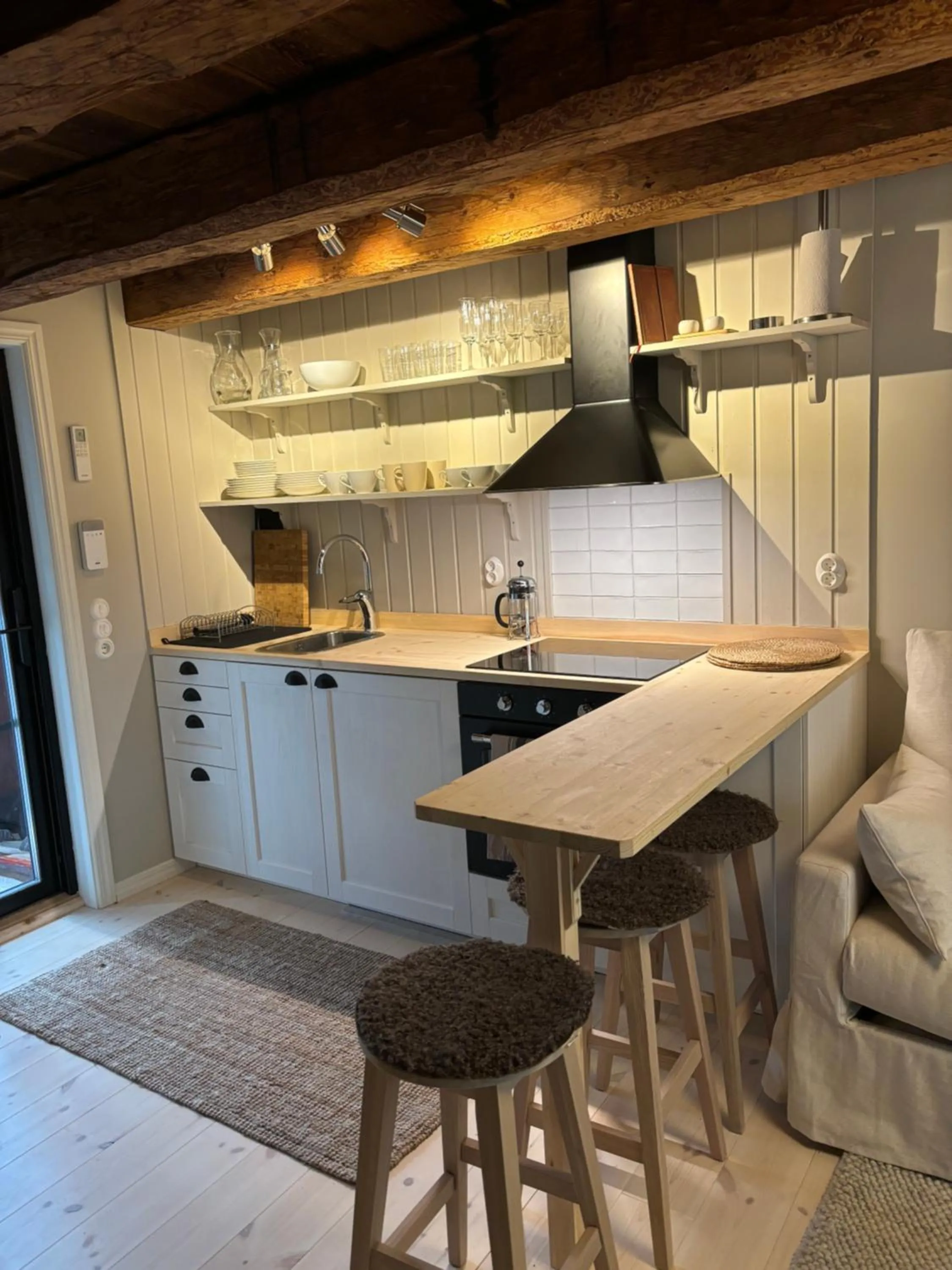 Unikt gårdshus i Gränna