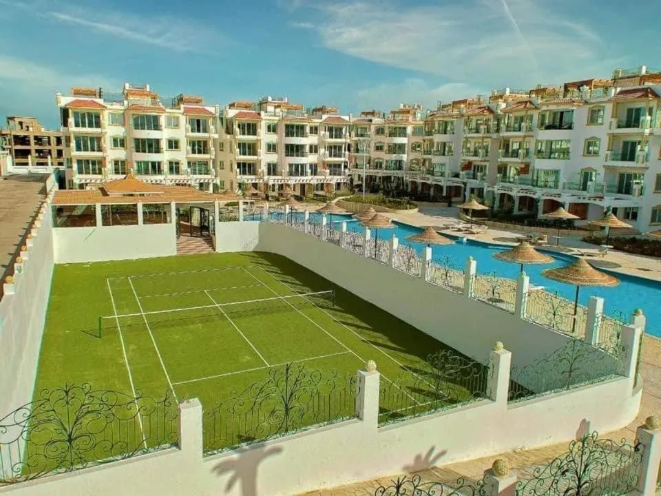 Tennis court in Sharm Hills Resort