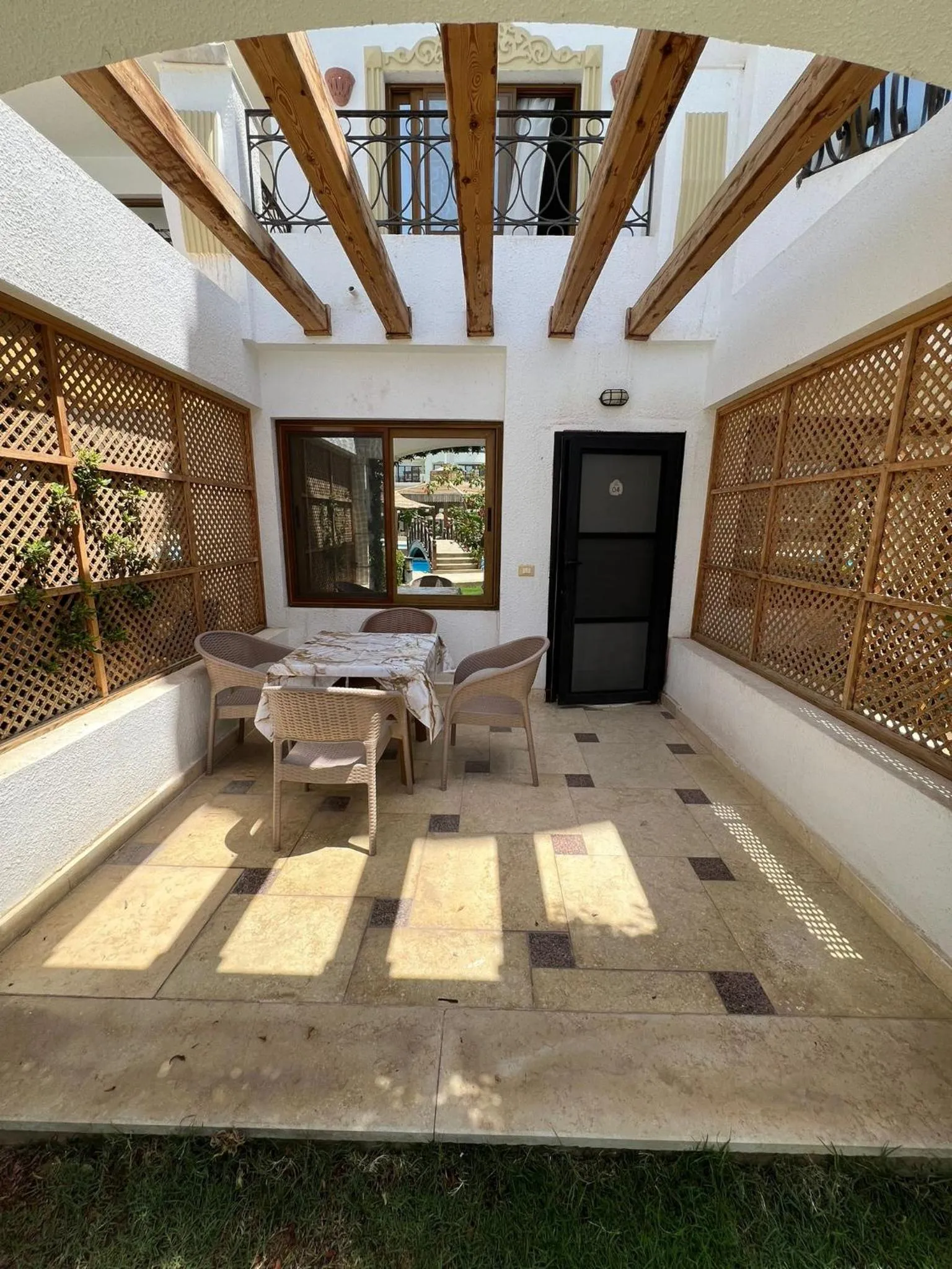 Patio in Sharm Hills Resort