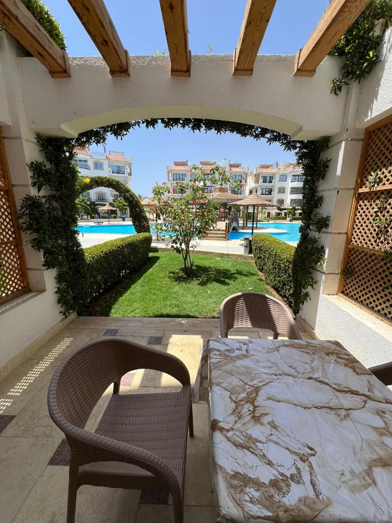 Balcony/Terrace in Sharm Hills Resort
