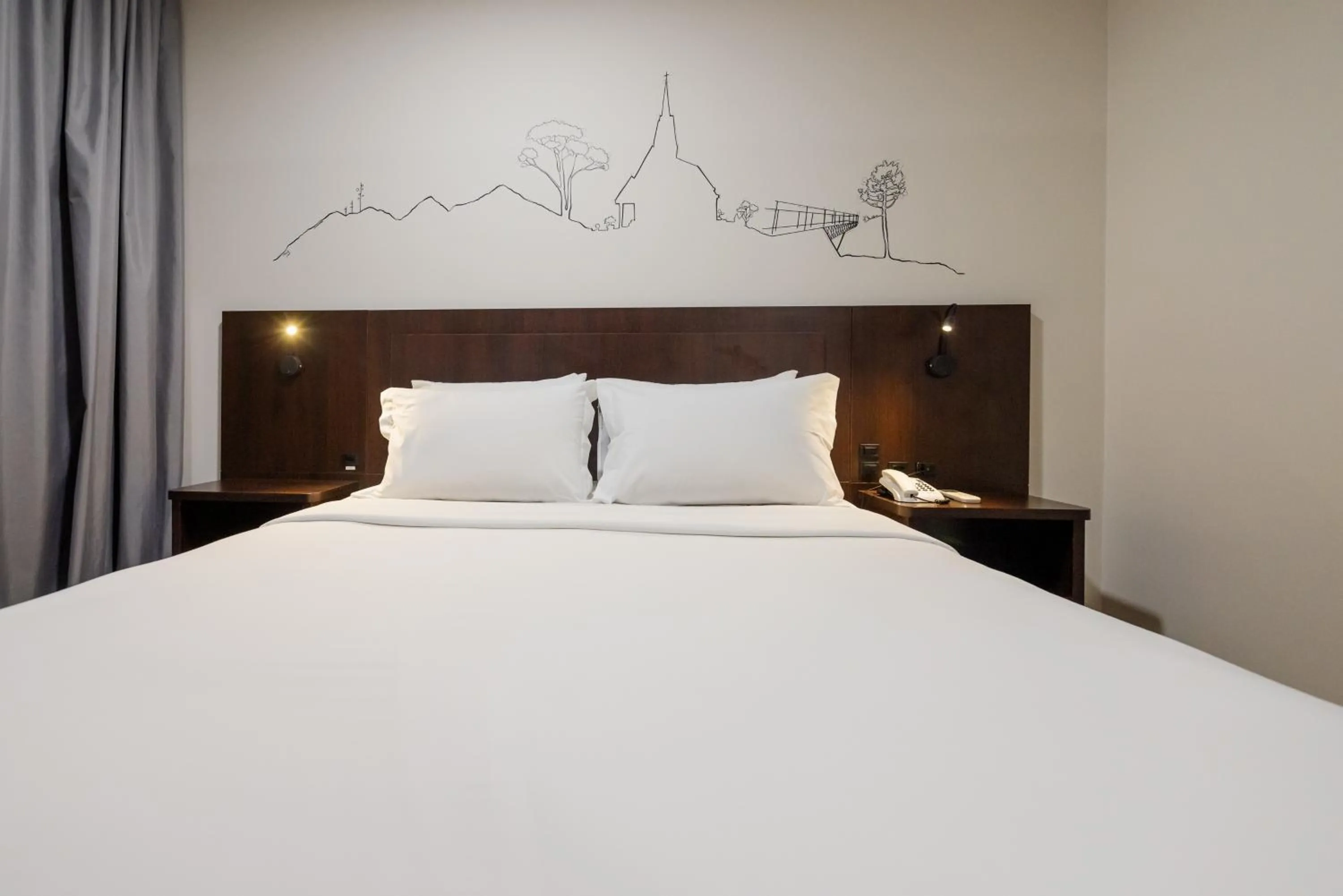 Bed in Mercure Jaragua do Sul