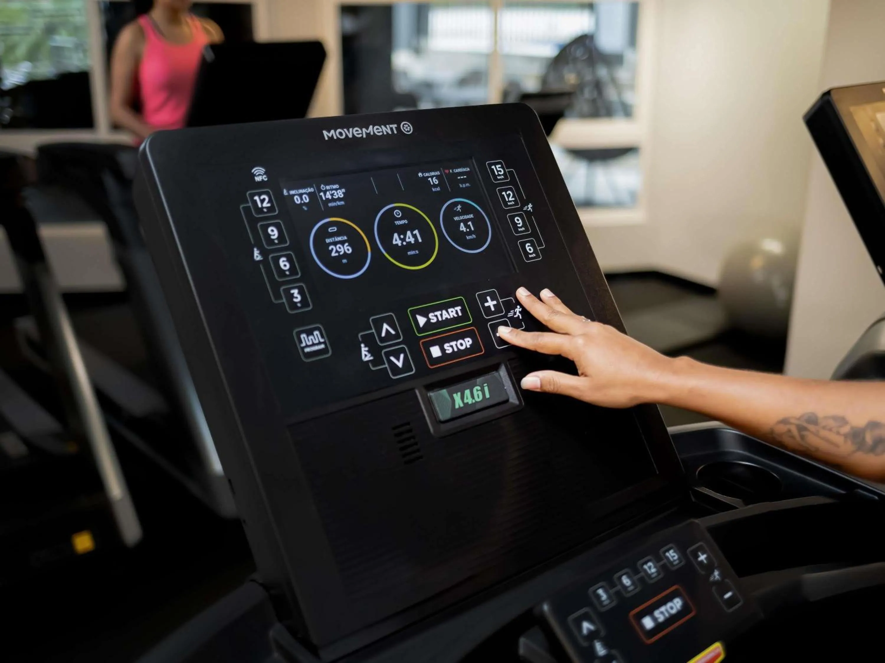 Fitness centre/facilities in Mercure Jaragua do Sul