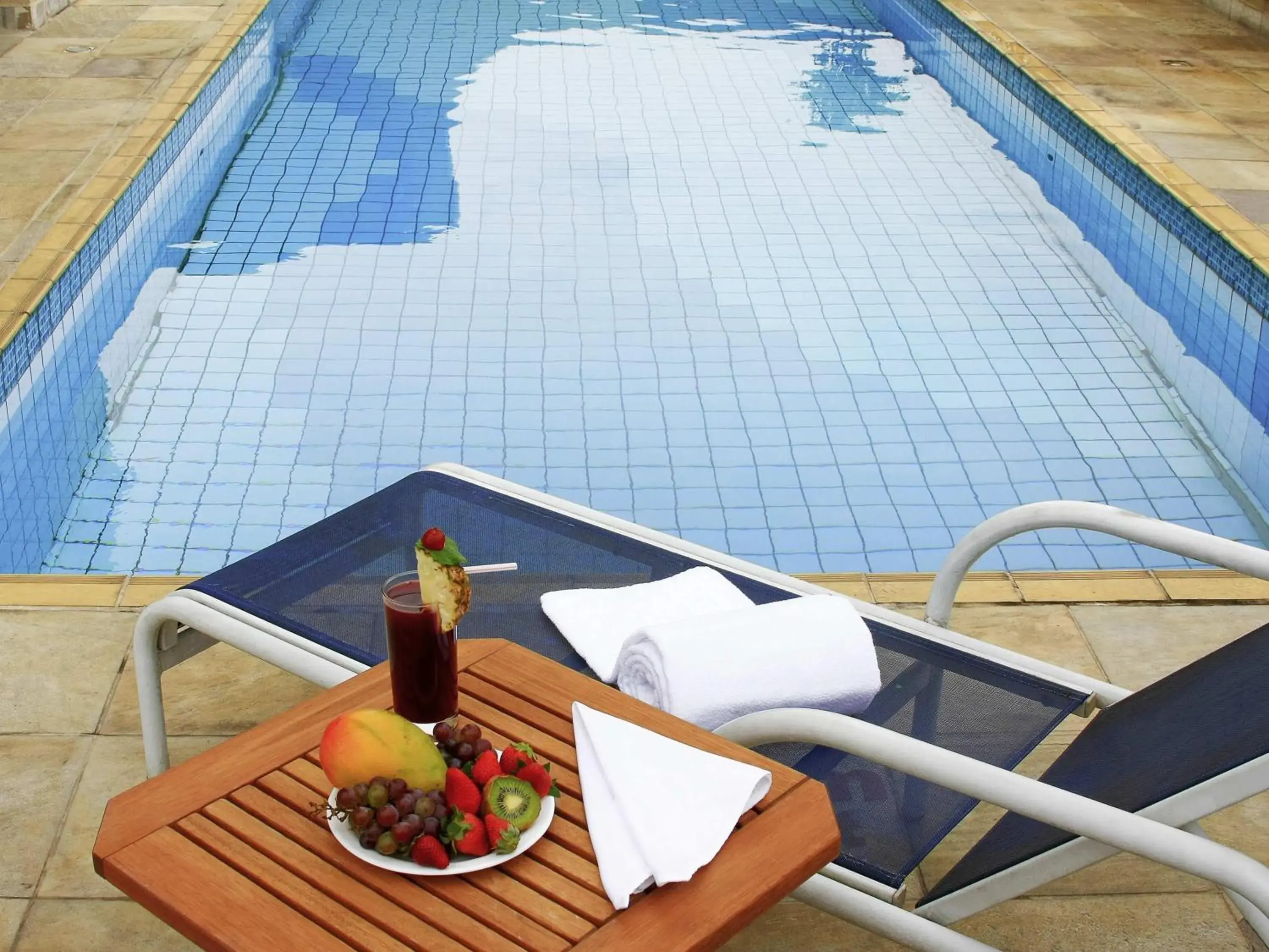 Pool view in Mercure Jaragua do Sul Pool view in Mercure Jaragua do Sul