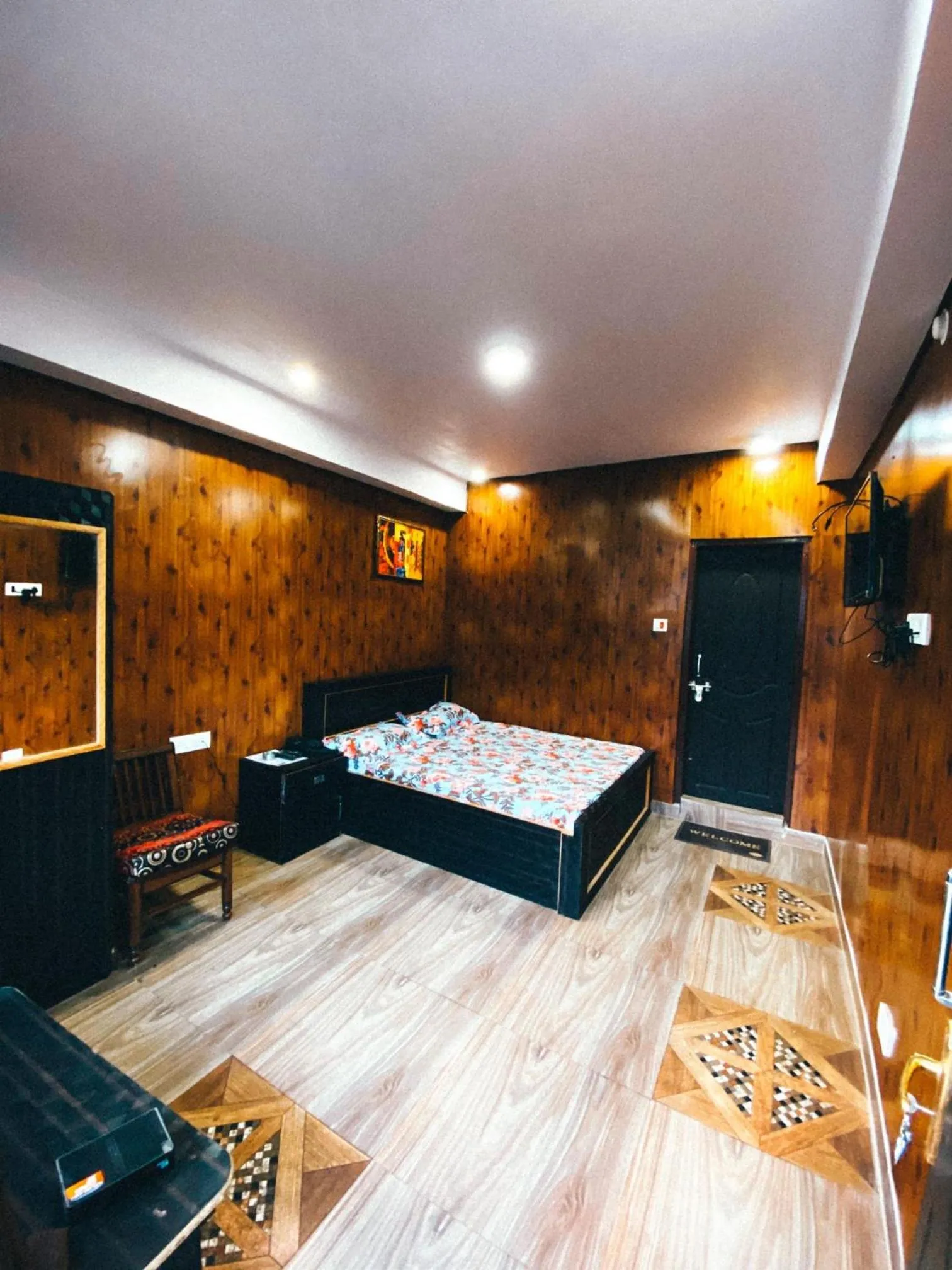 Bed in HOTEL NIRVANA