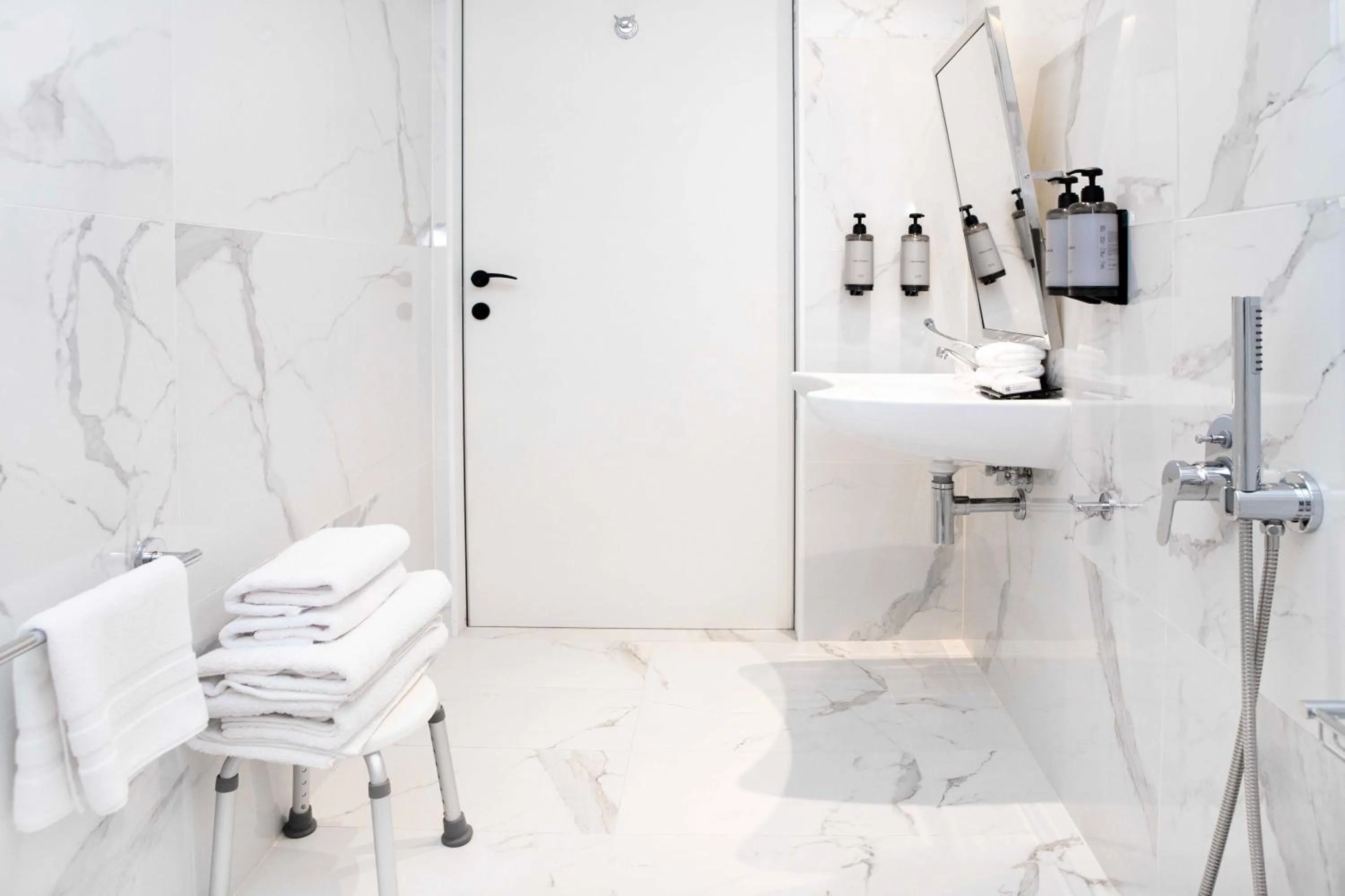 Shower in Luwian Athens Boutique Hotel