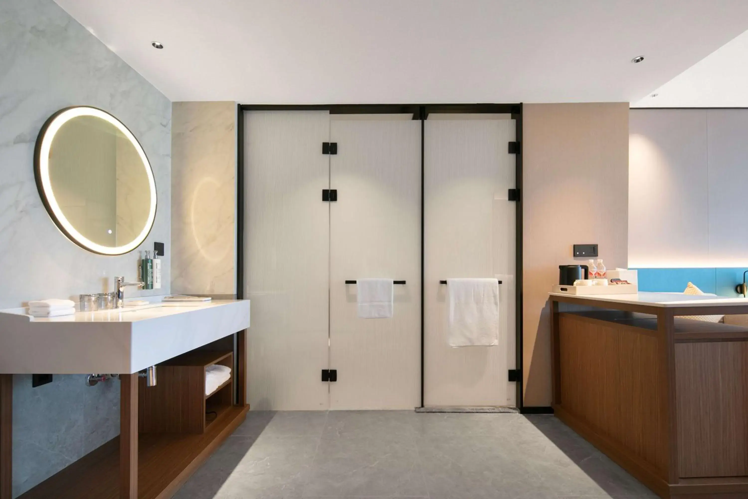 Bathroom in Hilton Garden Inn Handan She County Bathroom in Hilton Garden Inn Handan She County