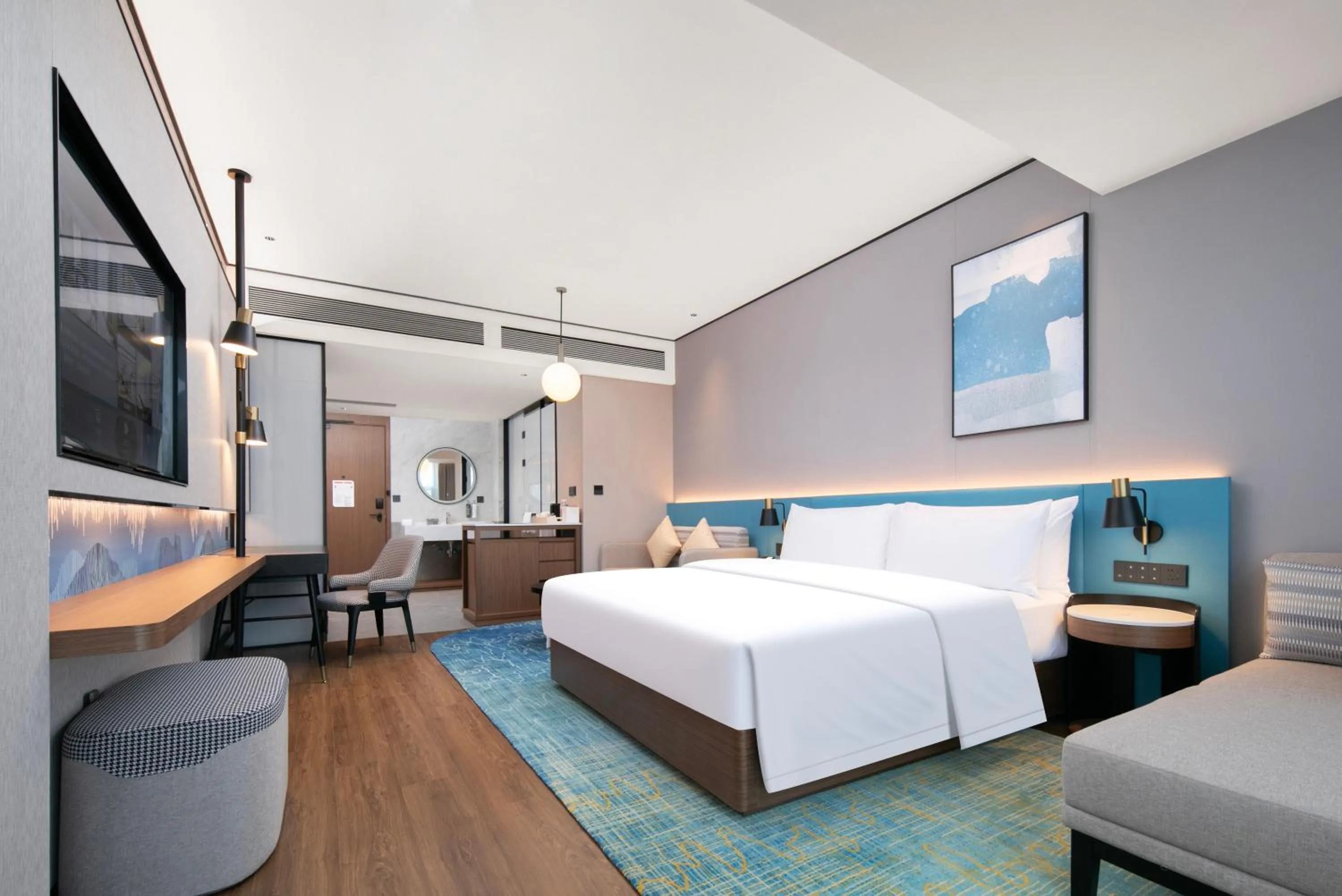 Bed in Hilton Garden Inn Handan She County