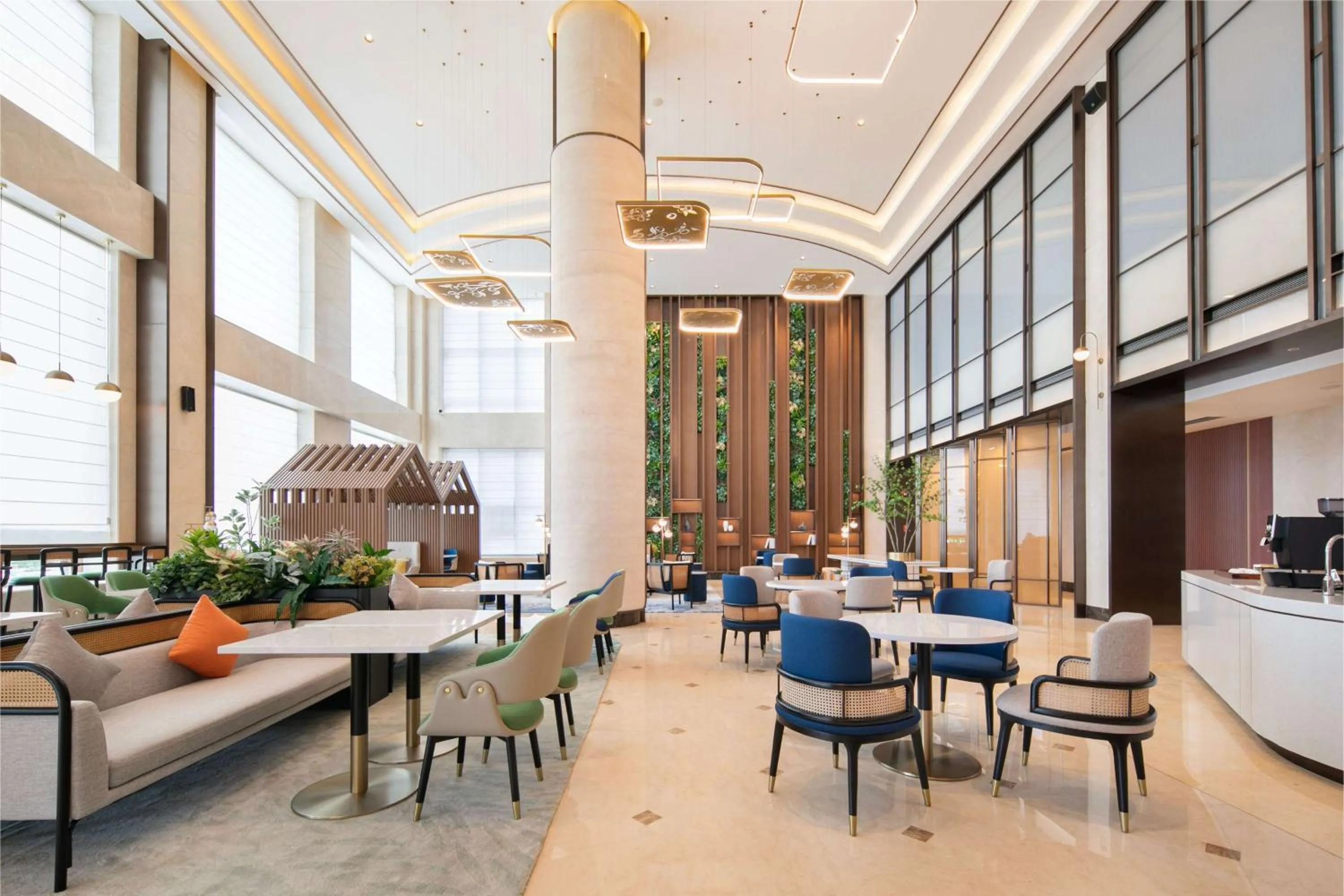 Lobby or reception in Hilton Garden Inn Handan She County