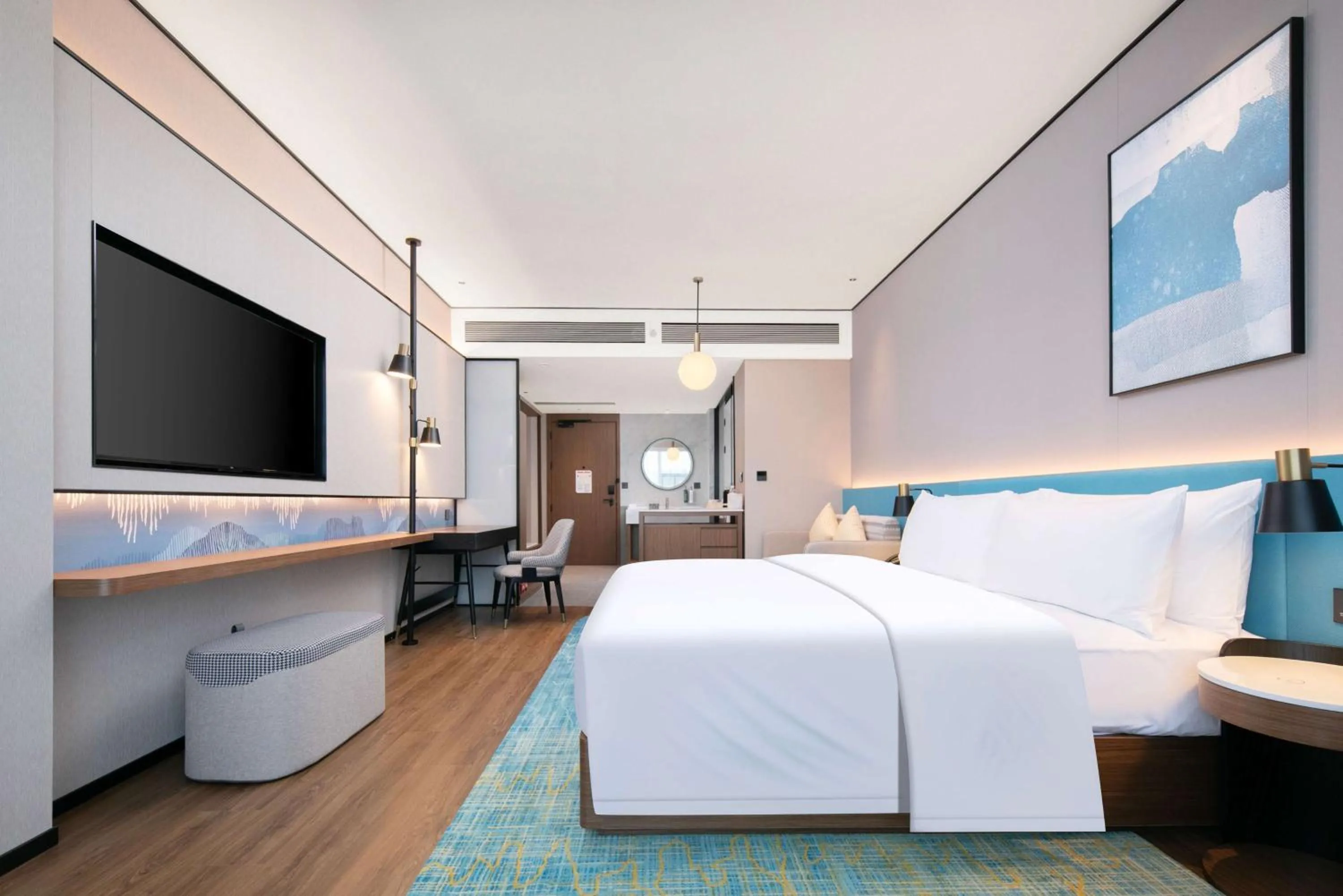 Bed in Hilton Garden Inn Handan She County