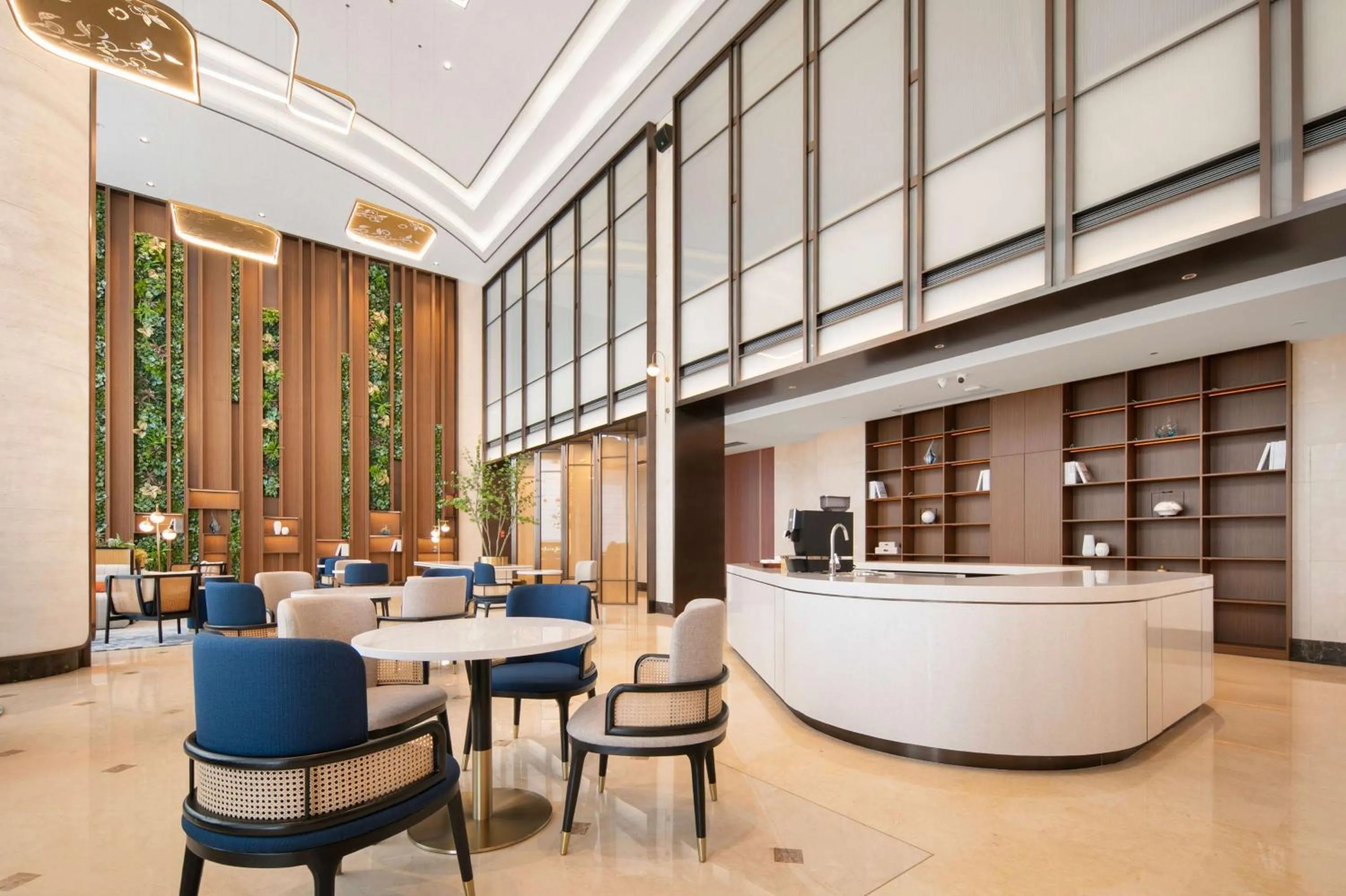 Lobby or reception in Hilton Garden Inn Handan She County