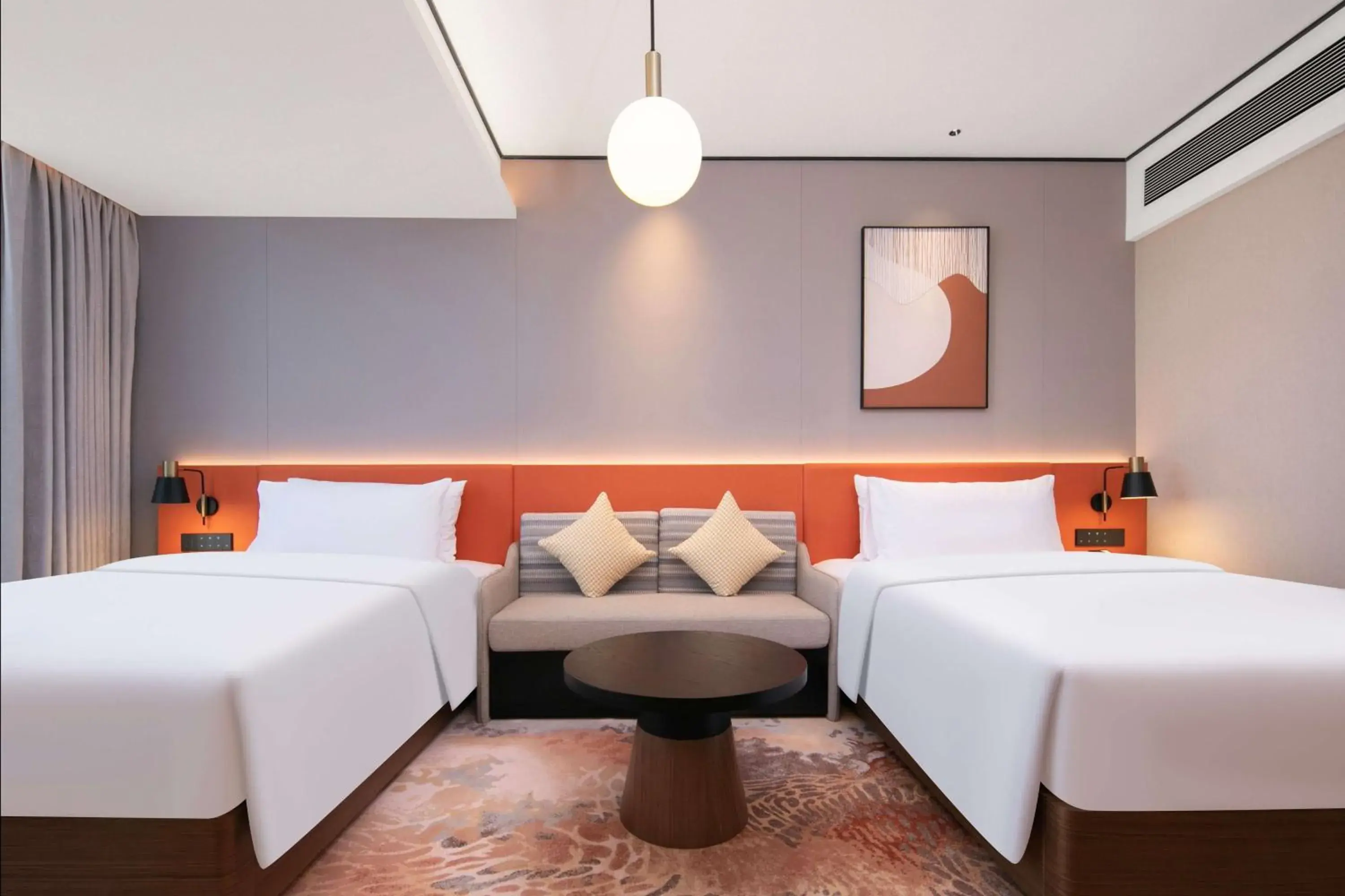 Deluxe Twin Room in Hilton Garden Inn Handan She County Deluxe Twin Room in Hilton Garden Inn Handan She County