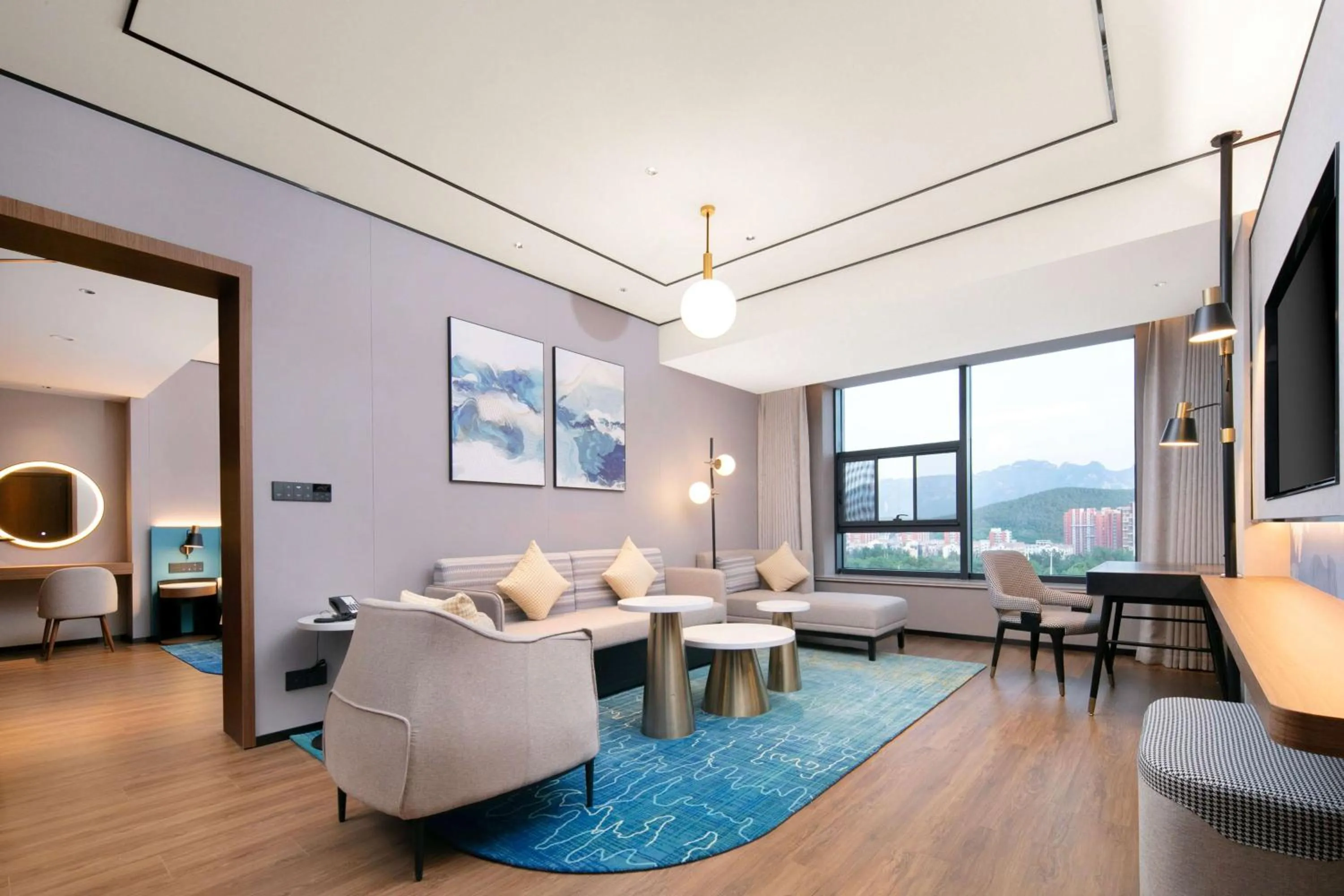 Living room in Hilton Garden Inn Handan She County