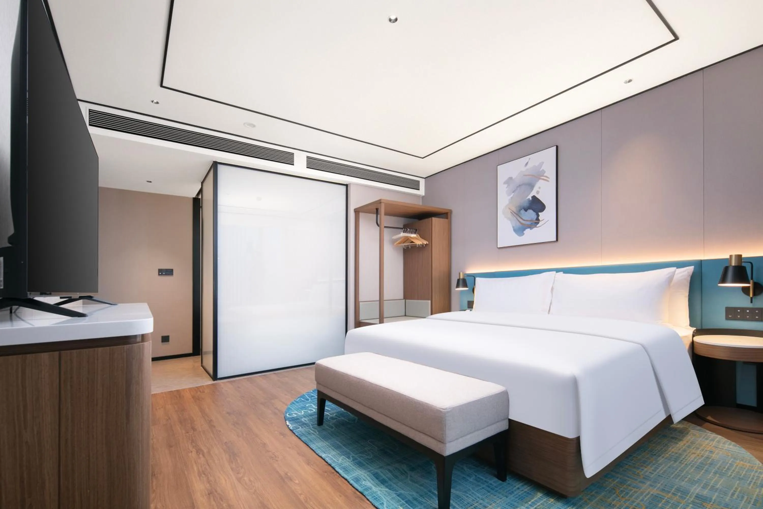 Bed in Hilton Garden Inn Handan She County