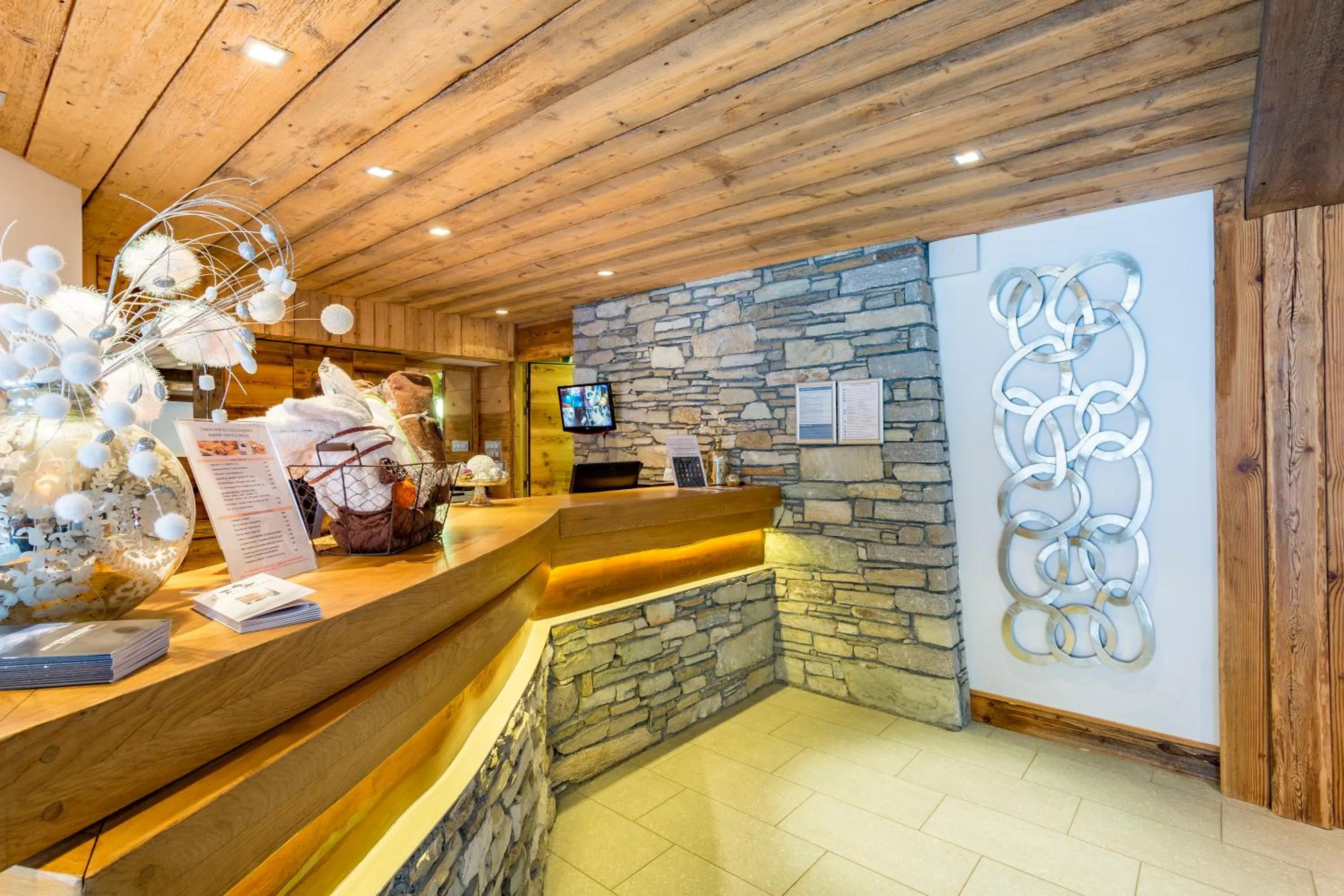 Lobby or reception in Résidence Santa Terra