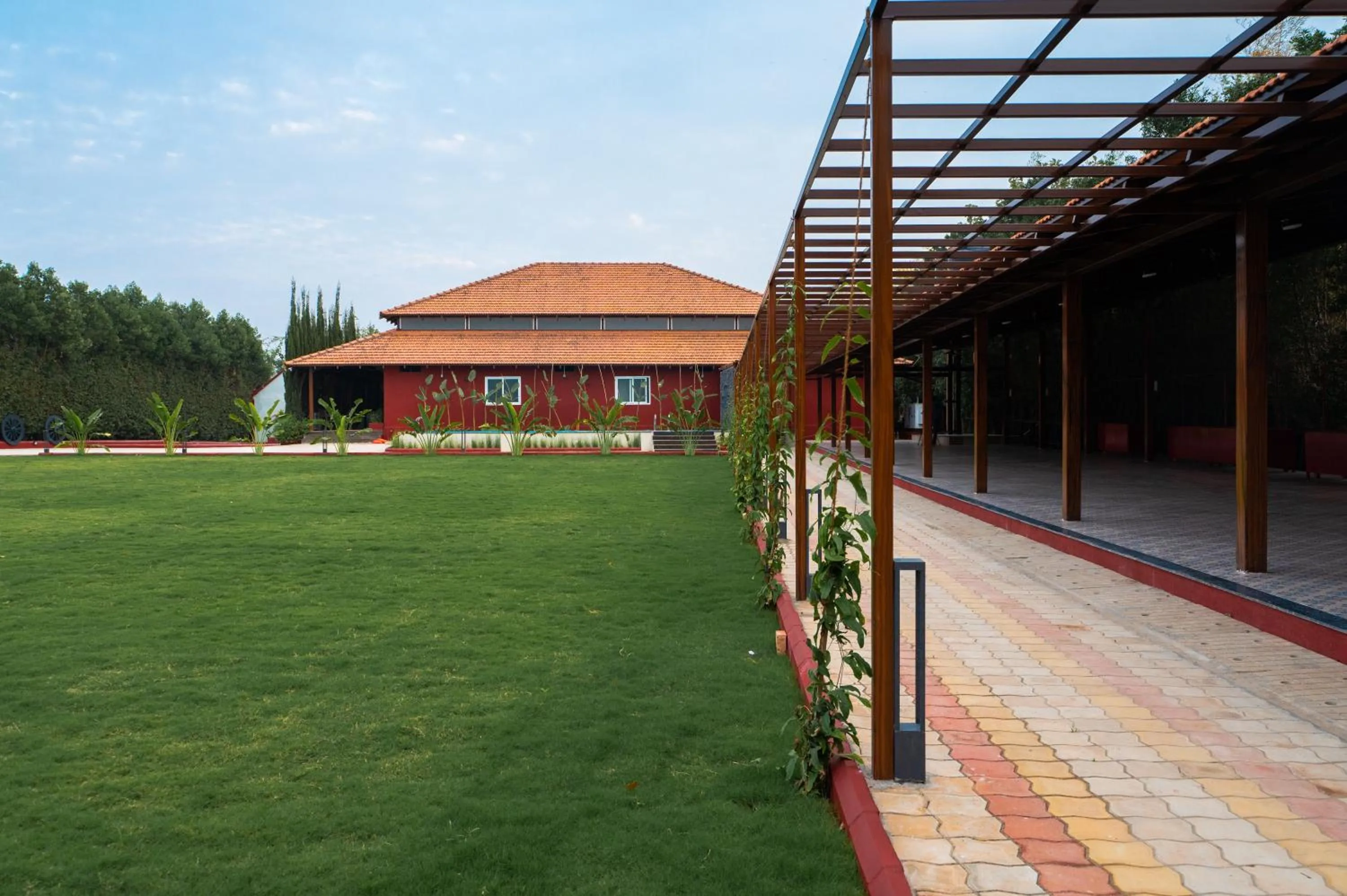 Garden in Poojaris Nirantara - Mysuru
