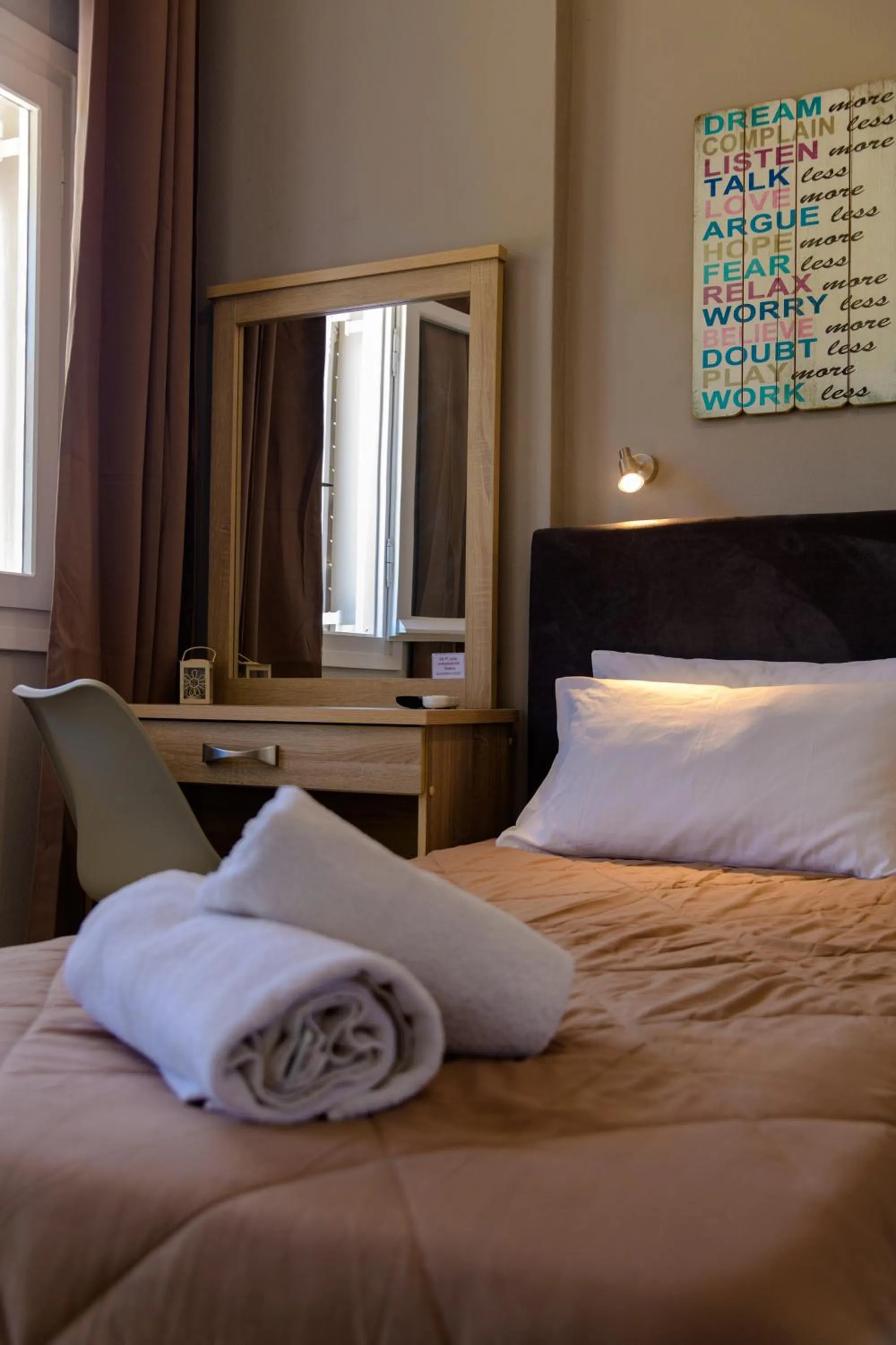 Bed in Evita Studios