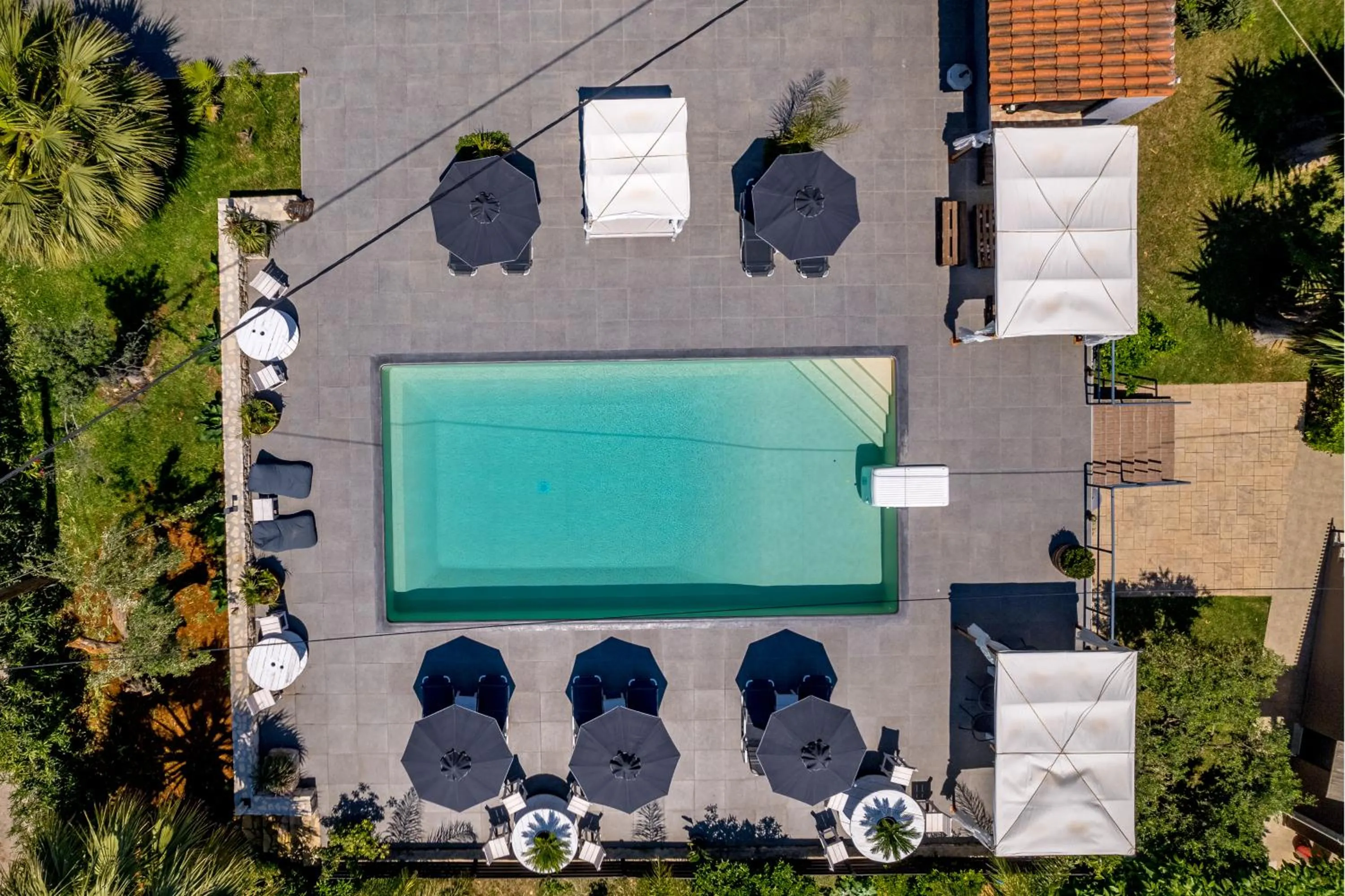 Swimming pool in Evita Studios