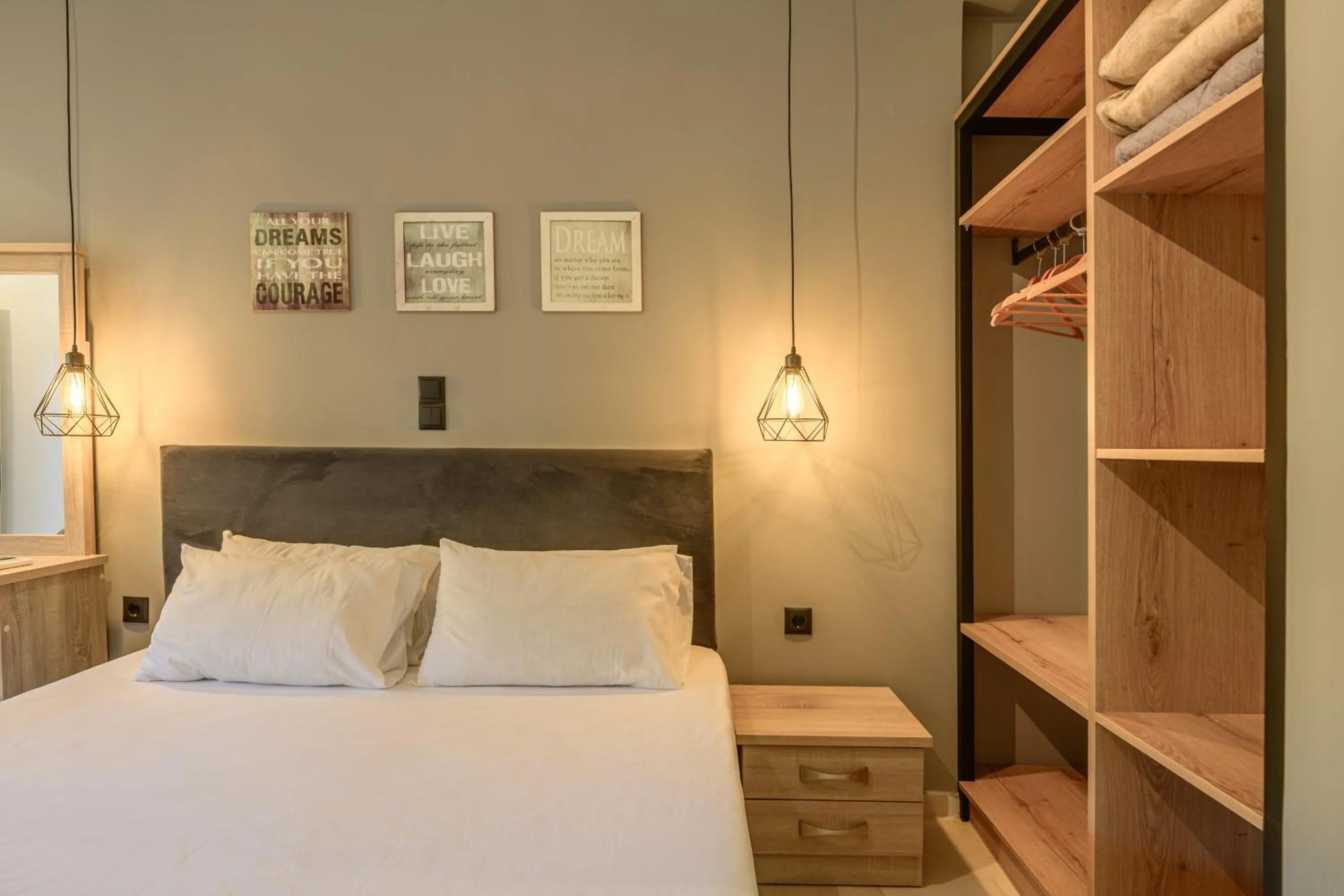 Bed in Evita Studios