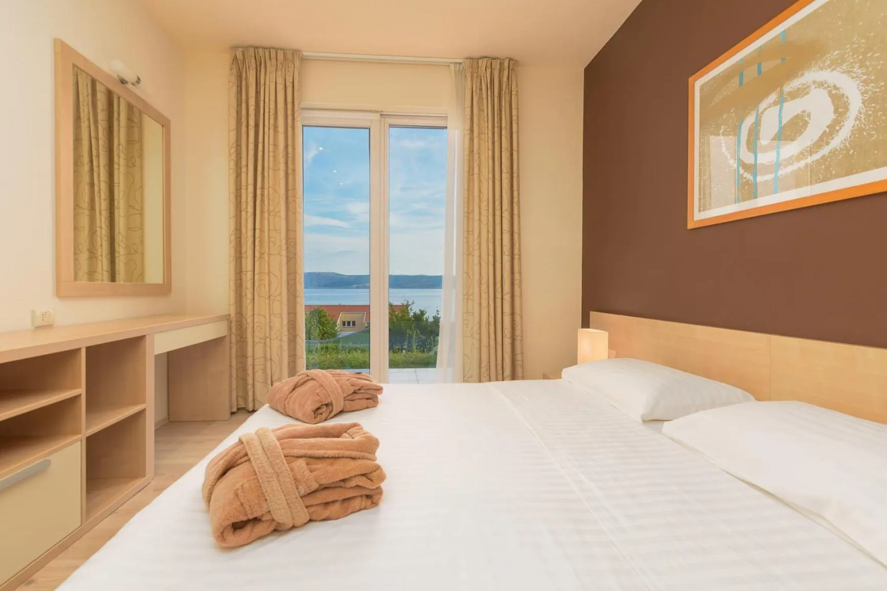 Bed in Apartments Grand Novi Vinodolski Resort