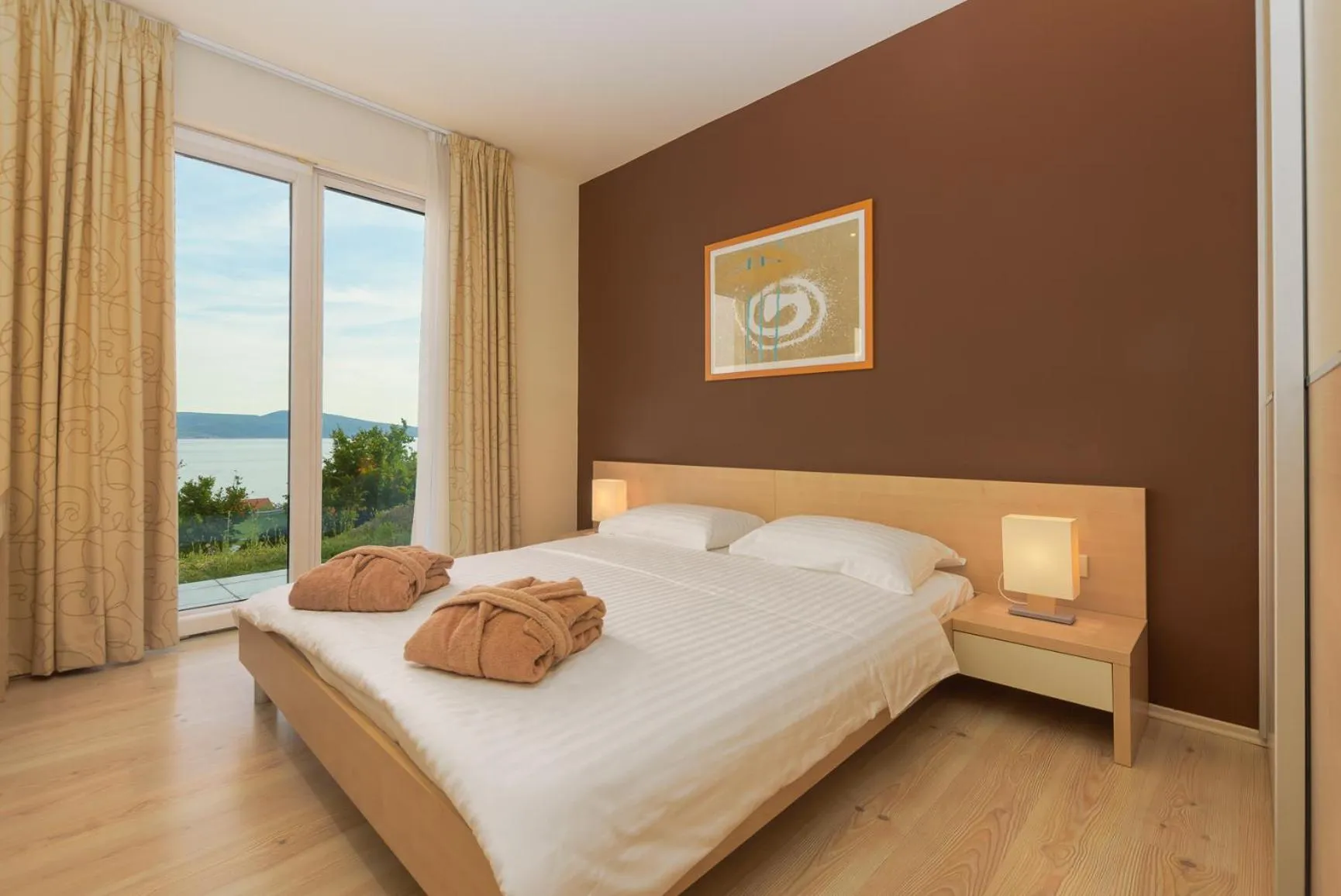 Bed in Apartments Grand Novi Vinodolski Resort