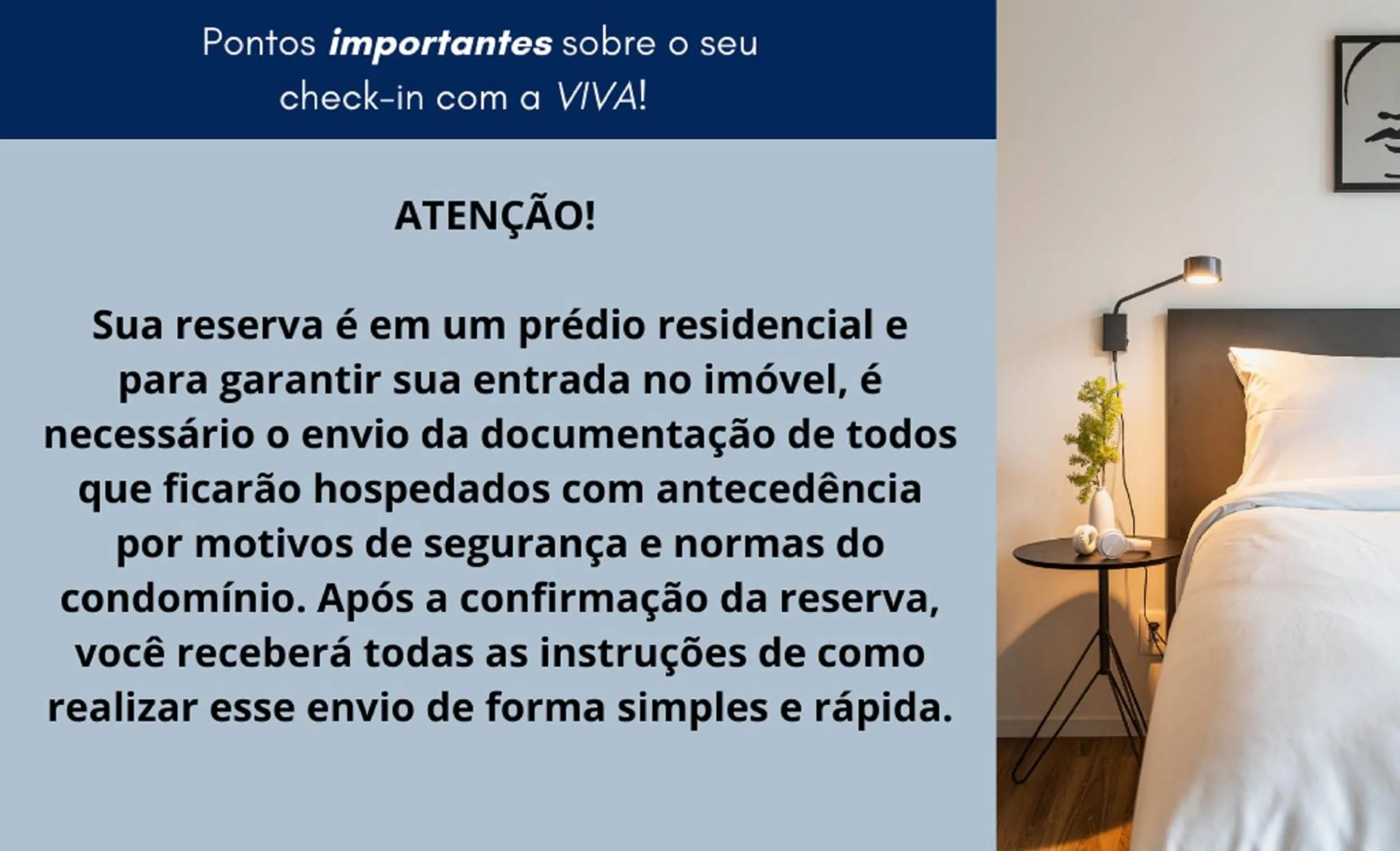 Text overlay, Bed in Studios Rio Branco by Viva - Prédio moderno, aptos com cama king-size no centro de Floripa