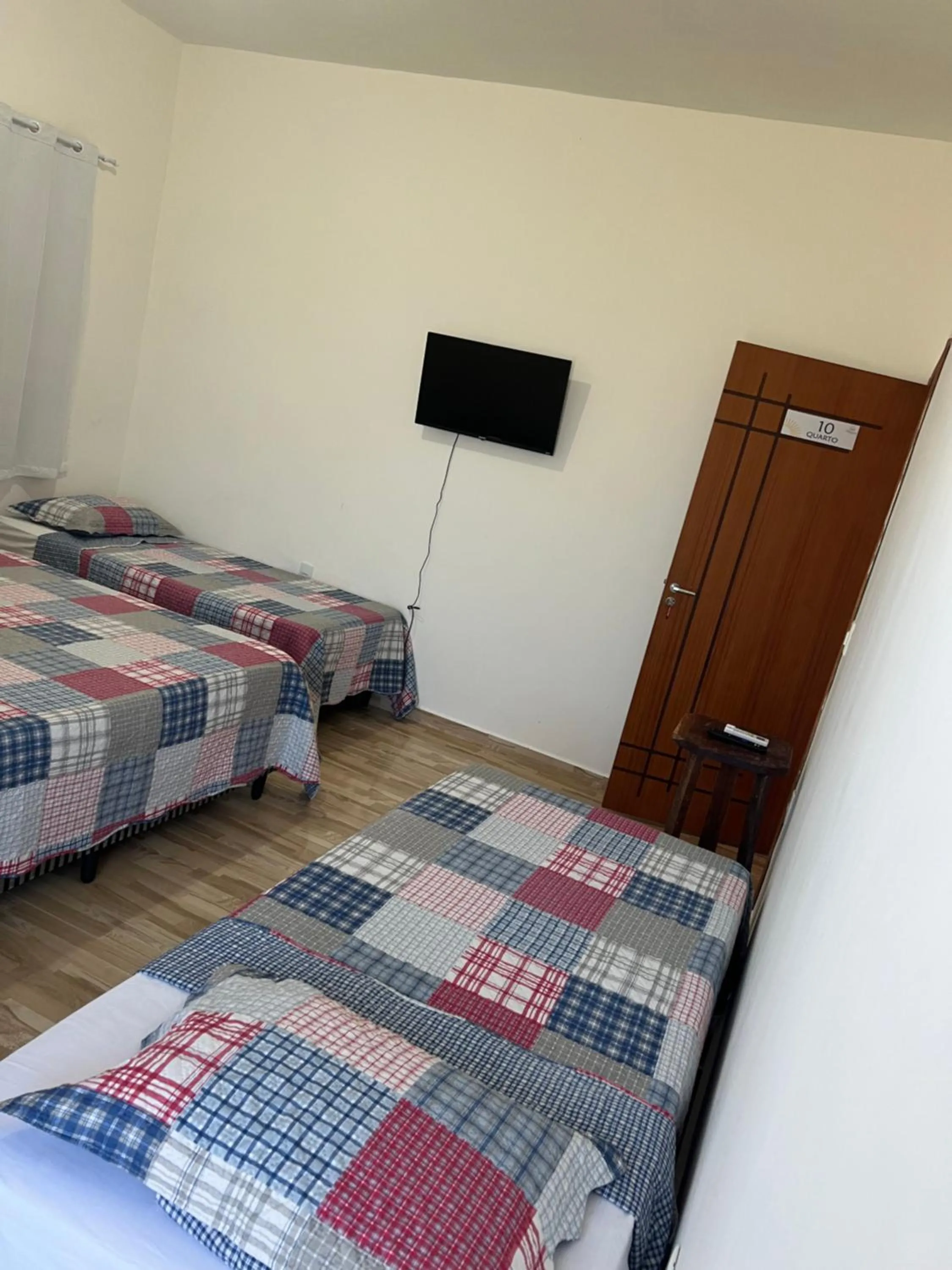 Bed in Pousada Recanto Vila Viçosa