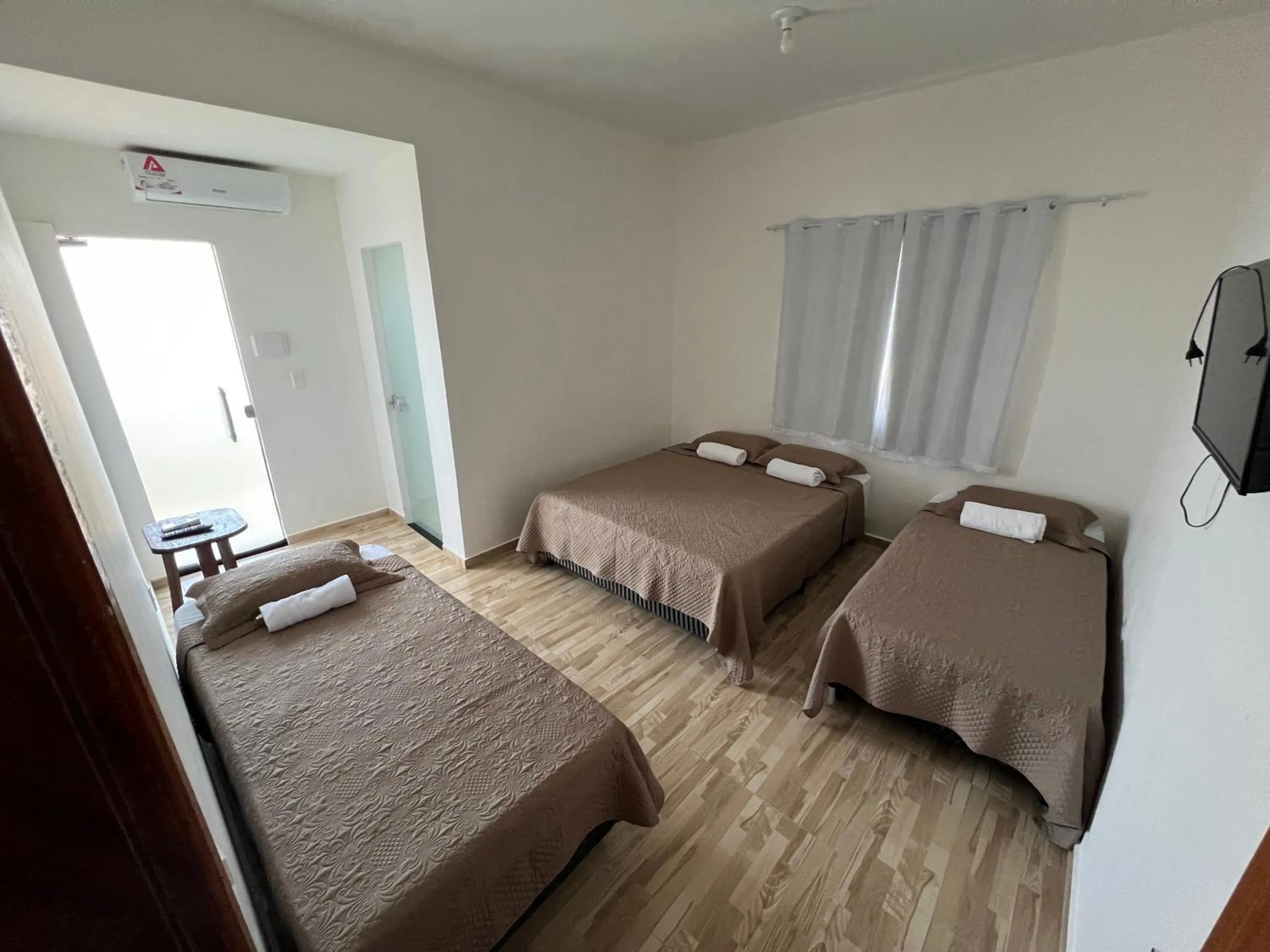Bed in Pousada Recanto Vila Viçosa