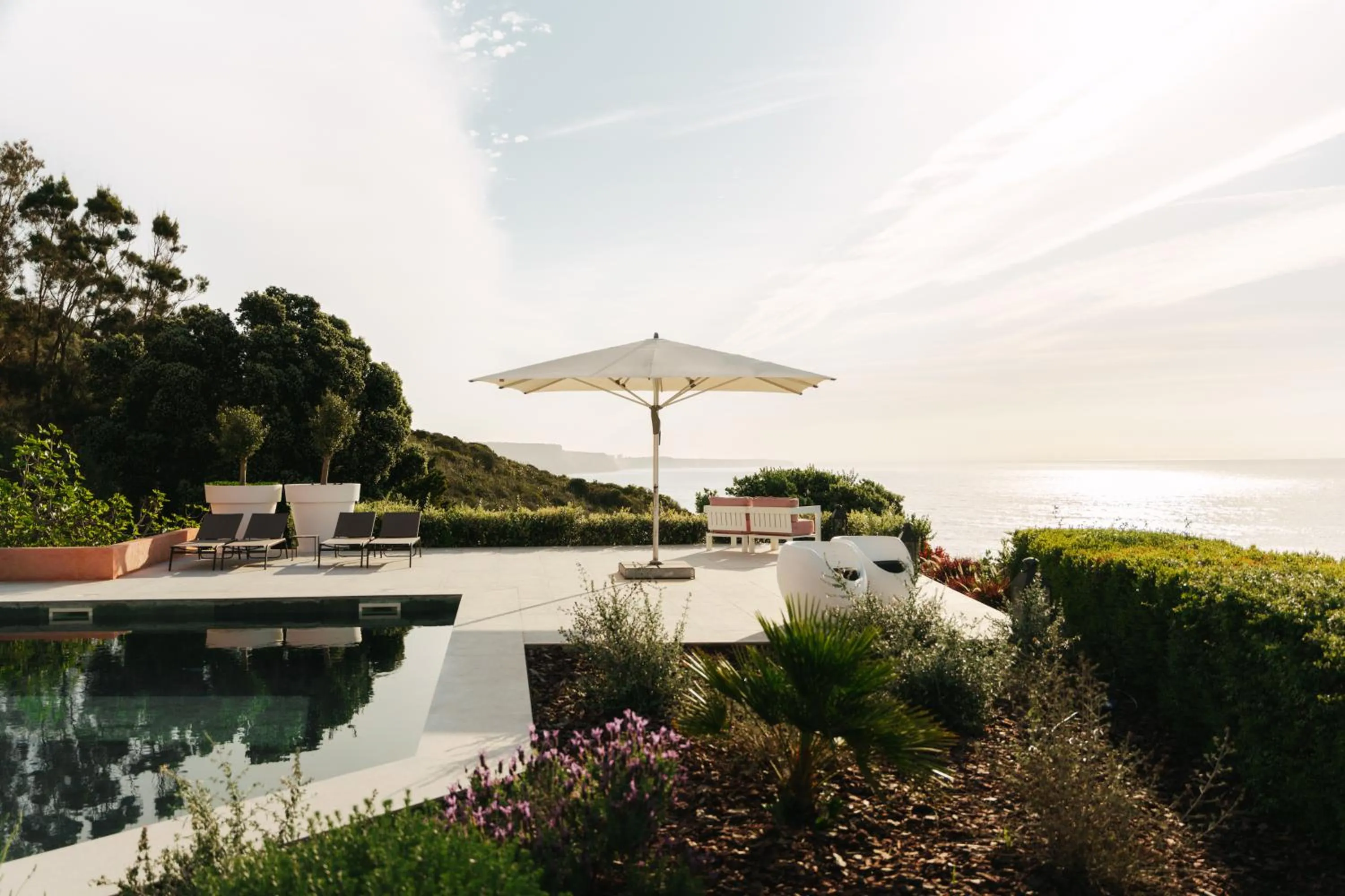 Swimming pool in Casa Pôr do Sal - Boutique Guesthouse with Heated Pool & Sea Views